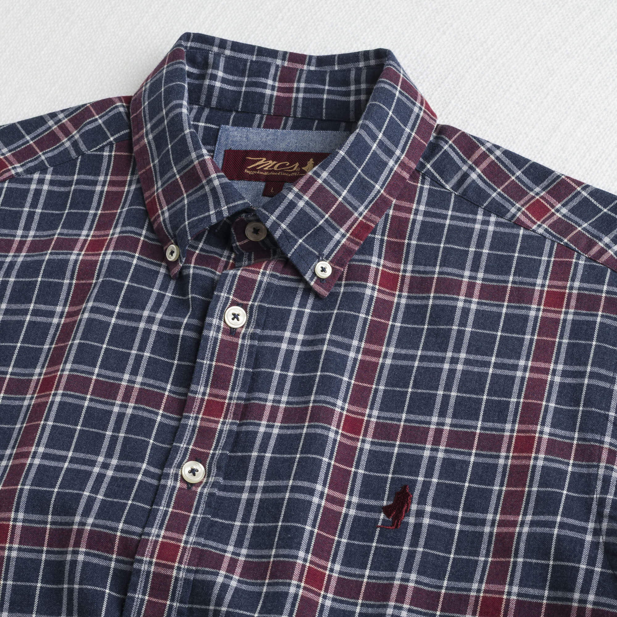 Camicia in Flanella a Quadri Melange - Image 3