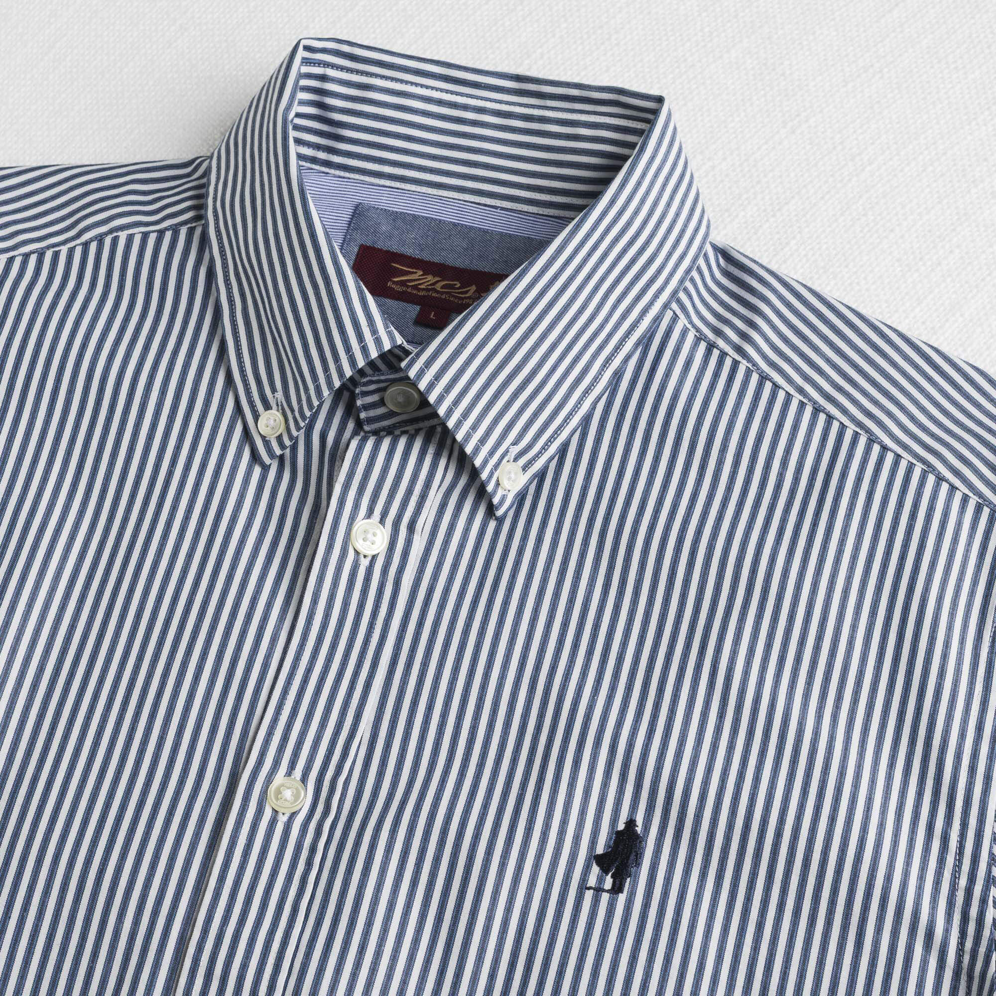Camicia a Righe 100% Cotone Popeline - Image 3