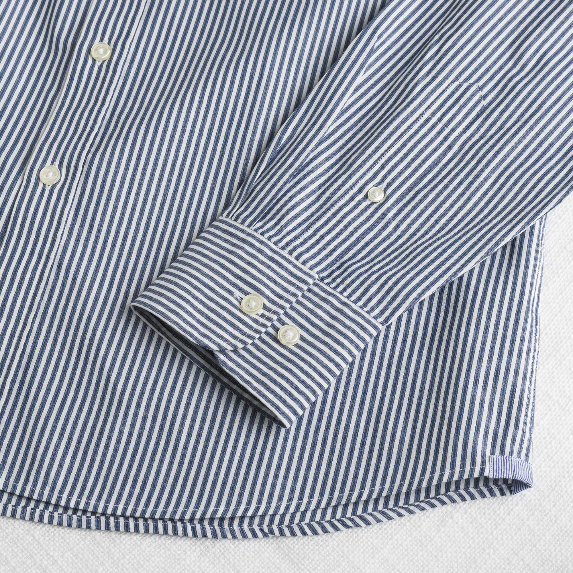 Camicia a Righe 100% Cotone Popeline - Image 4