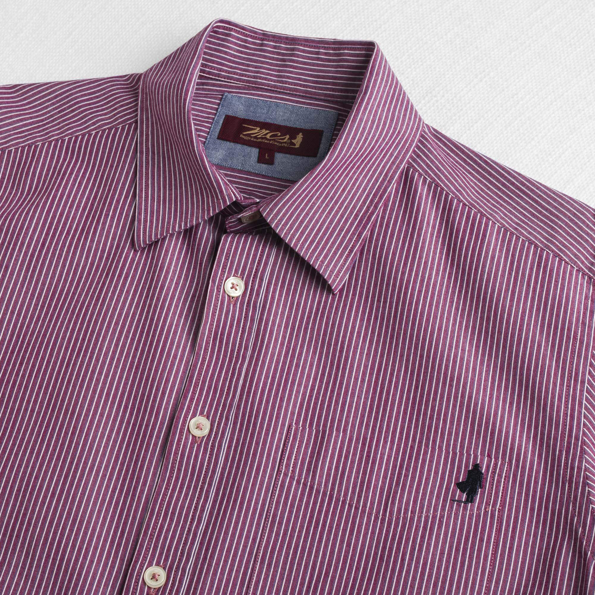 Camicia a Righe Popeline 100% Cotone - Image 3