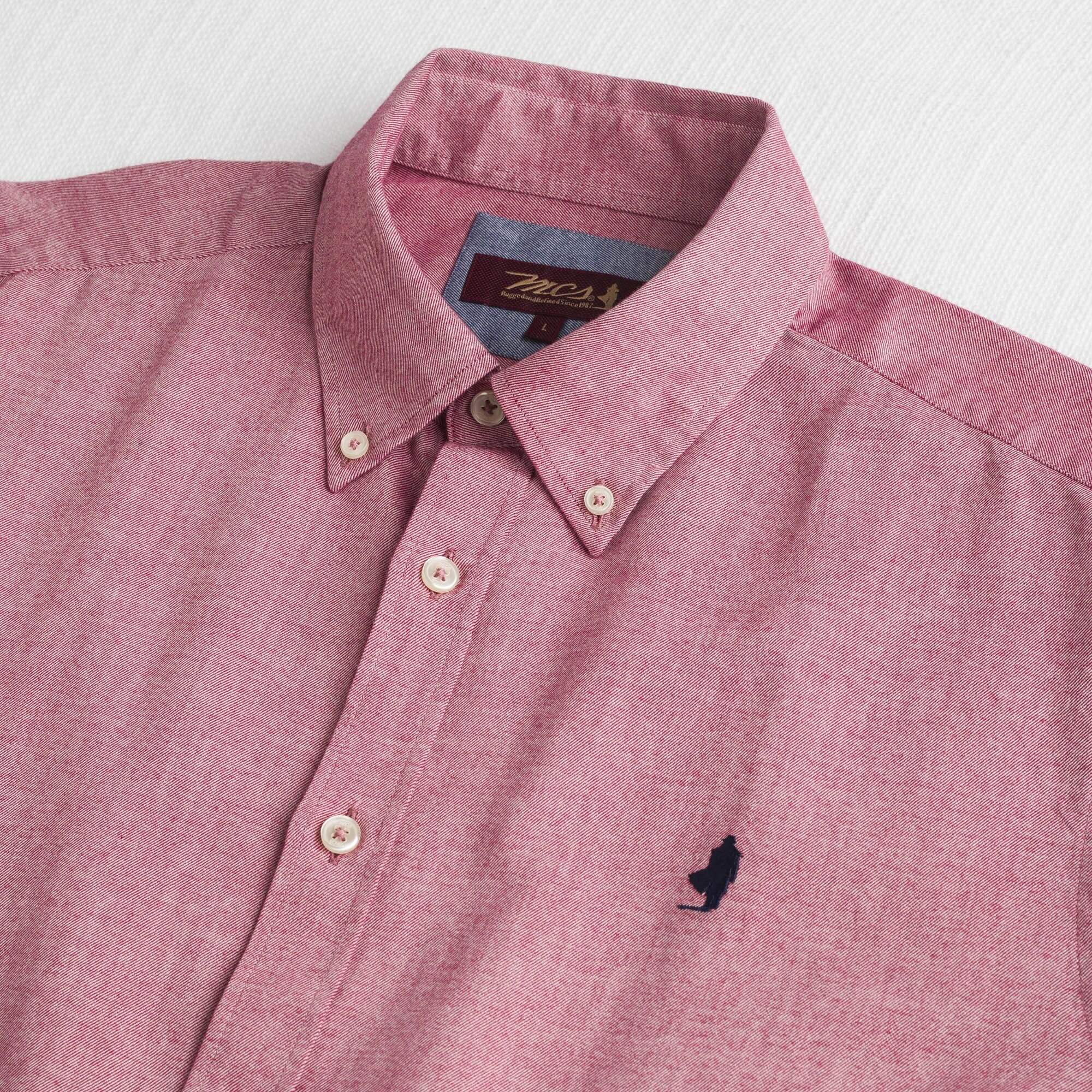 Camicia in Twill di Flanella Tinto Filo - Image 3