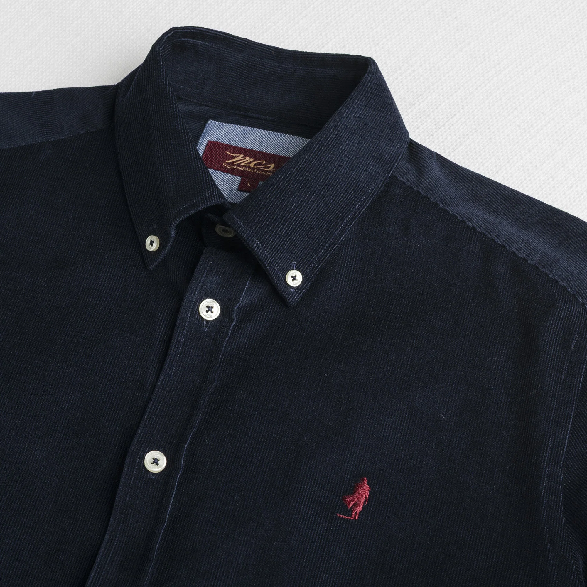 Camicia in Velluto a Coste 100% Cotone - Image 11