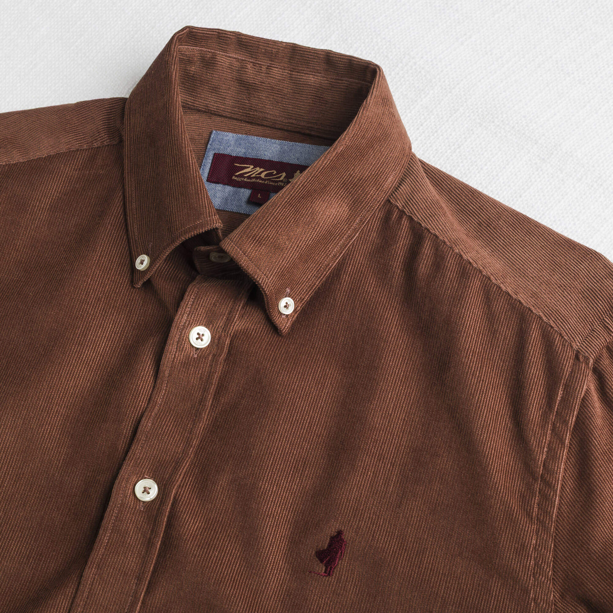 Camicia in Velluto a Coste 100% Cotone - Image 3