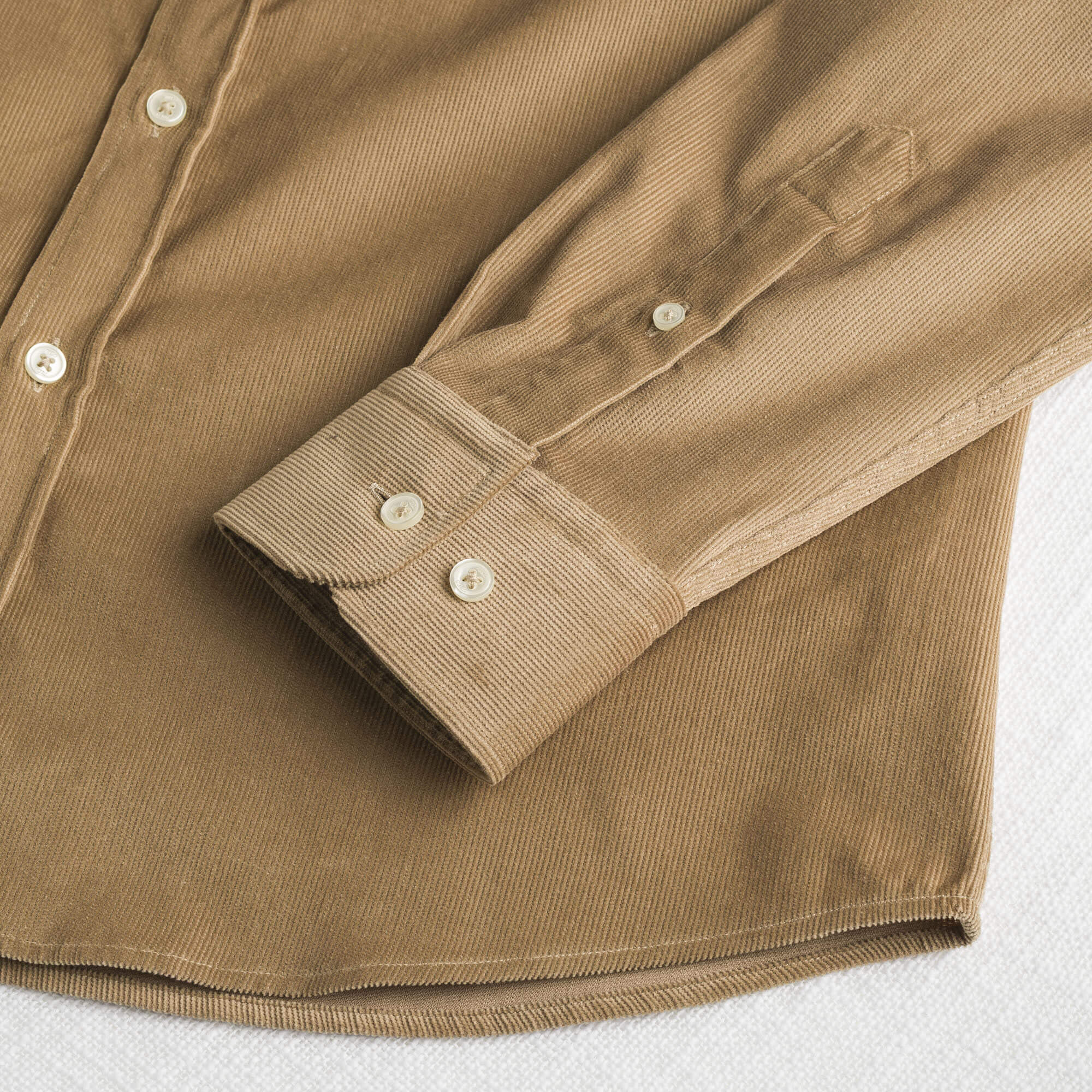 Camicia in Velluto a Coste 100% Cotone - Image 8