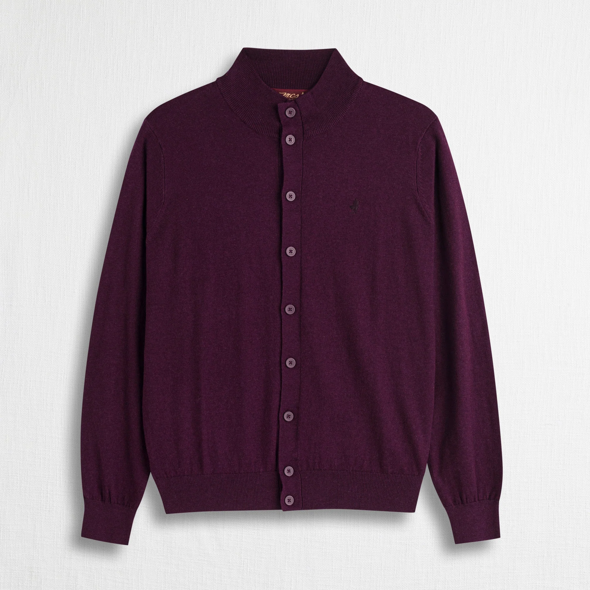 Cardigan in Cotone Lana con Bottoni - Image 3