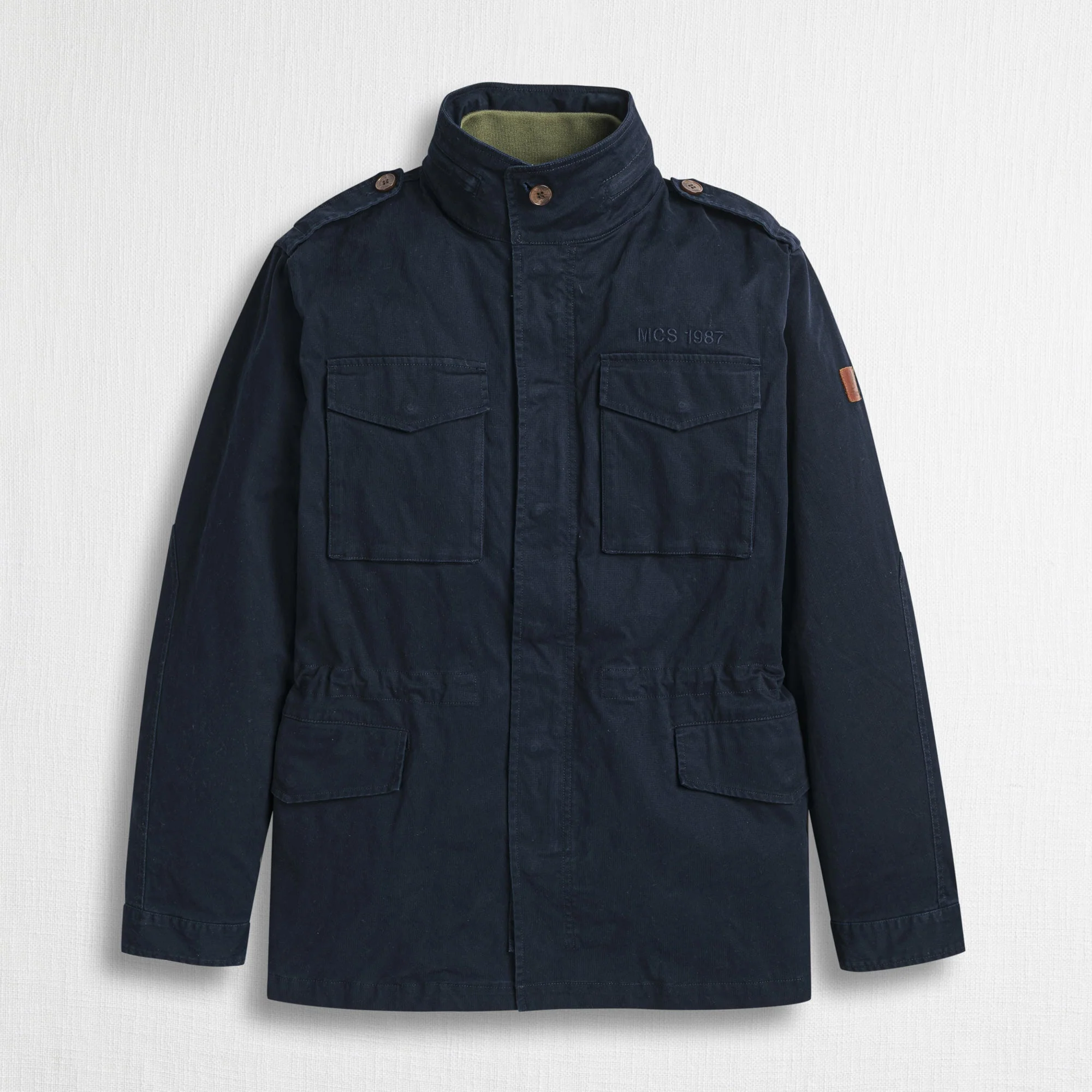 Field Jacket in Cotone Pesante