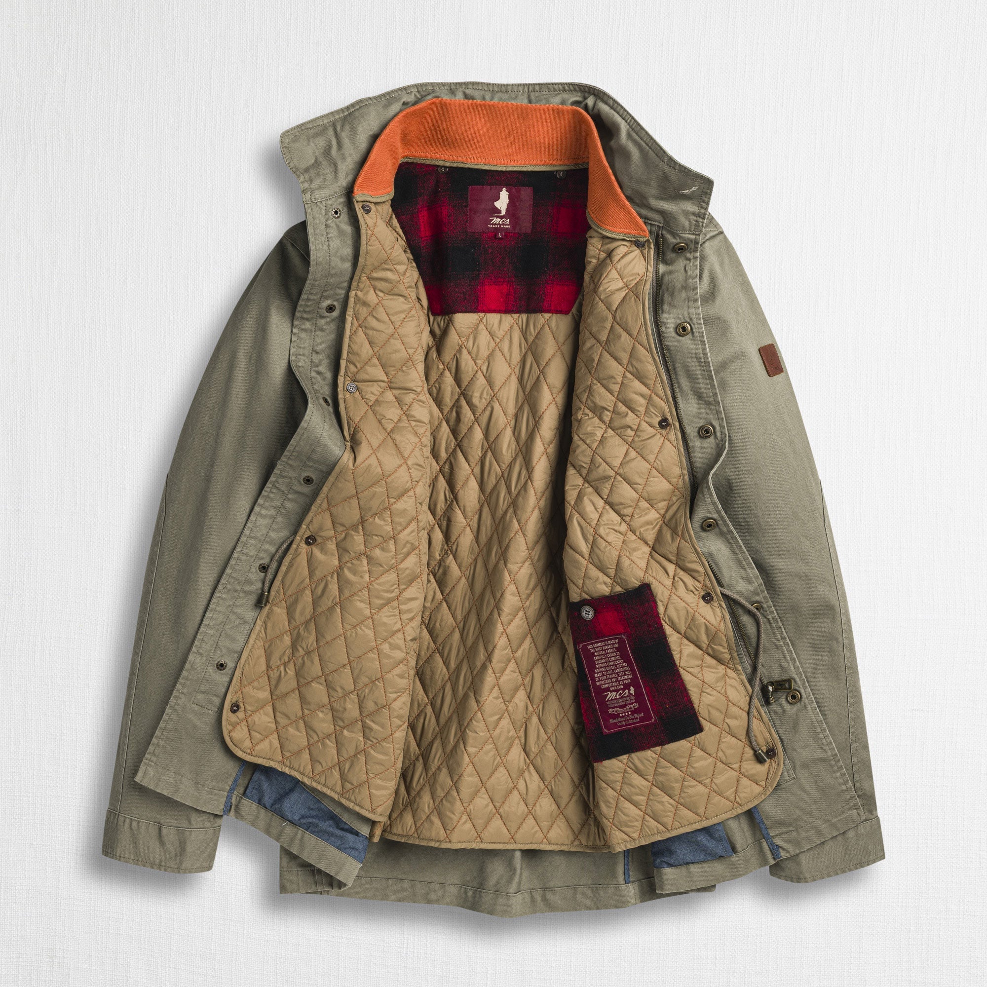 Field Jacket in Cotone Pesante - Image 11