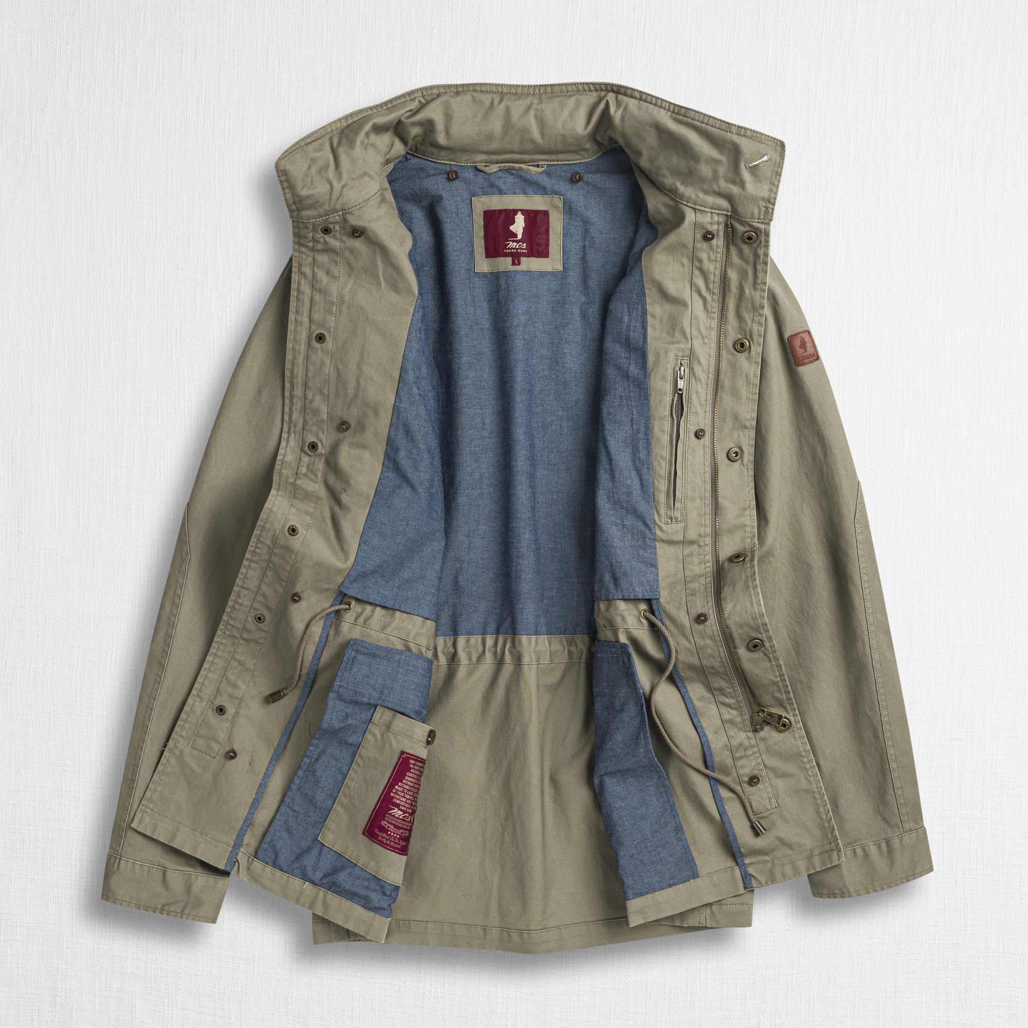 Field Jacket in Cotone Pesante - Image 12