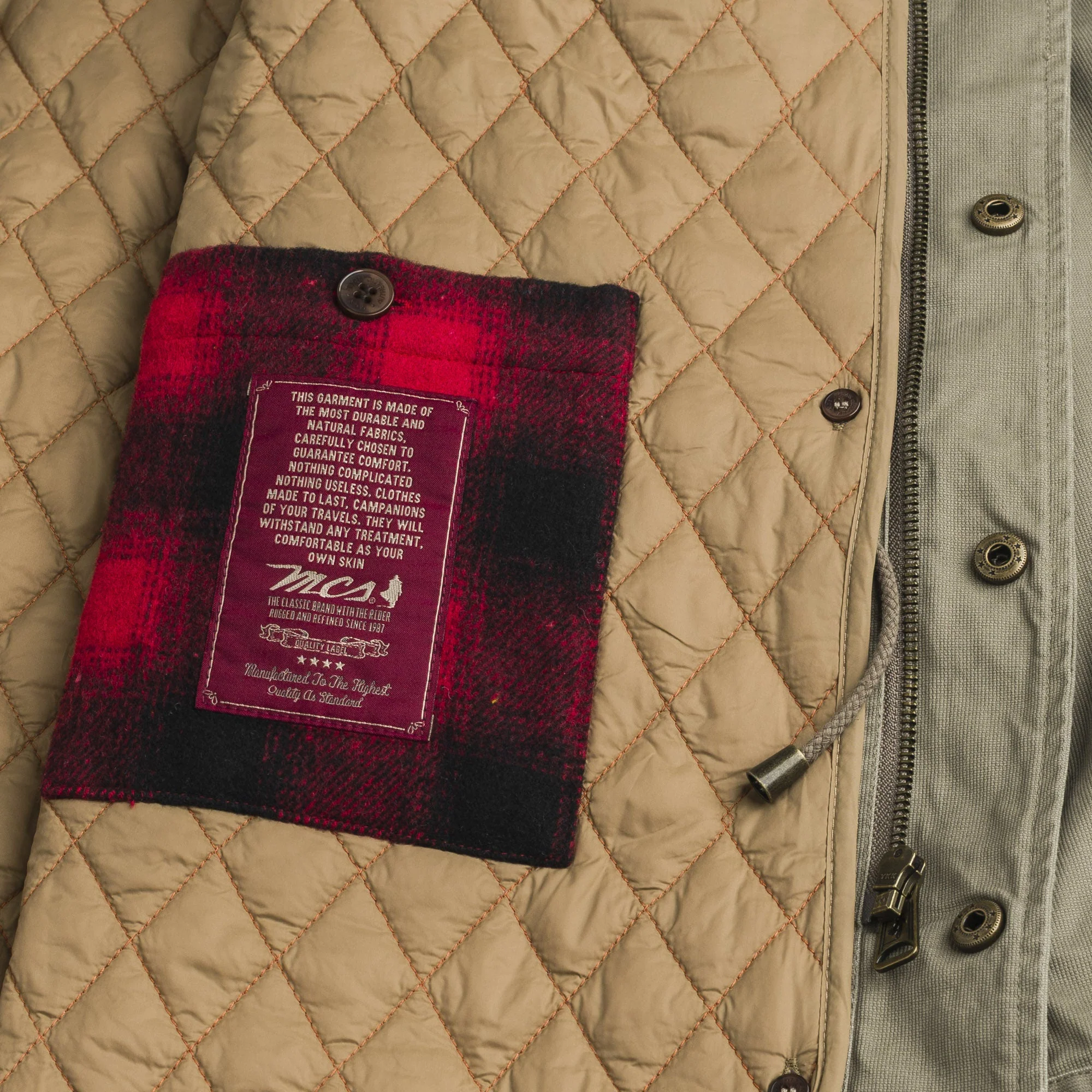 Field Jacket in Cotone Pesante - Image 16
