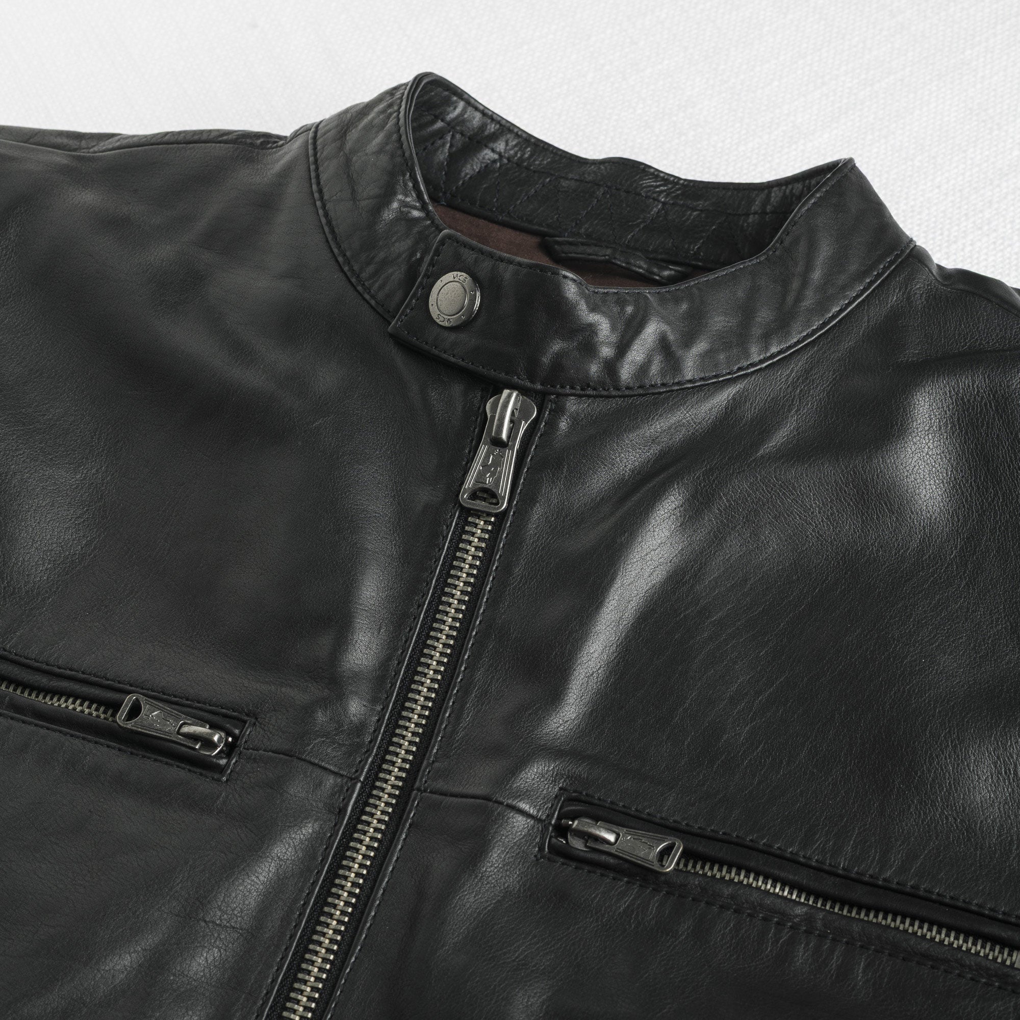 Giacca Biker in Pelle - Image 4