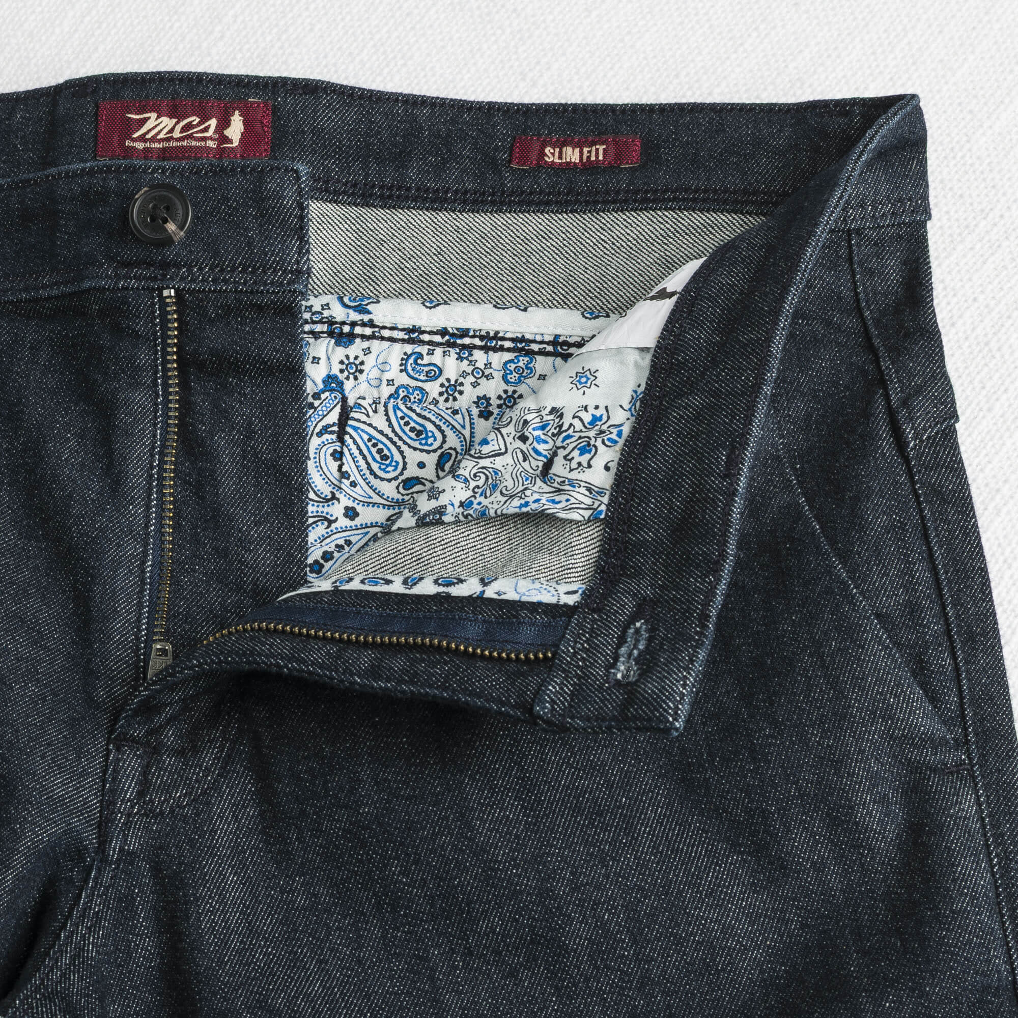 Jeans Chino Slim Fit Blu Rinse - Image 4