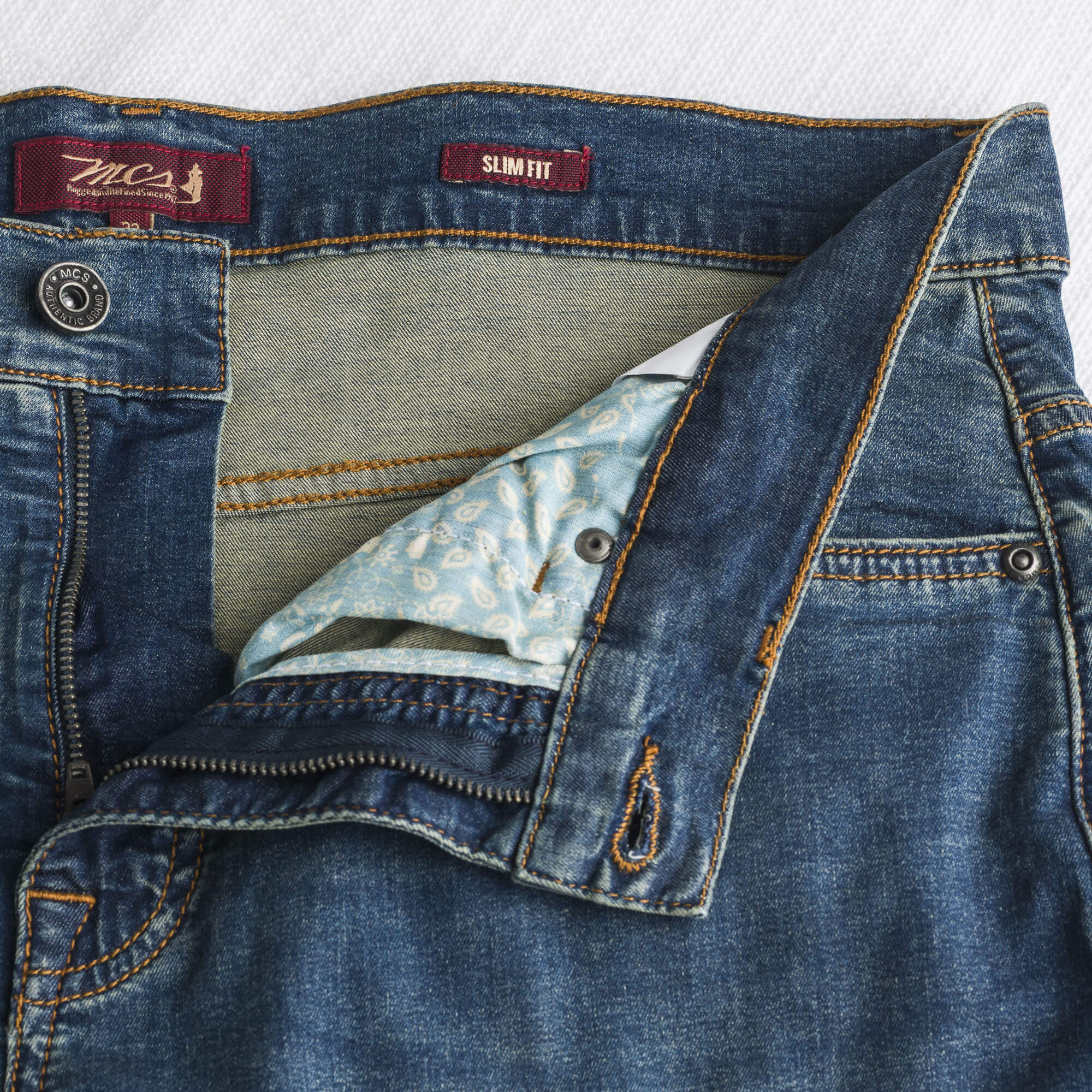 Jeans Leggero Slim - Light tinted blue - Image 4