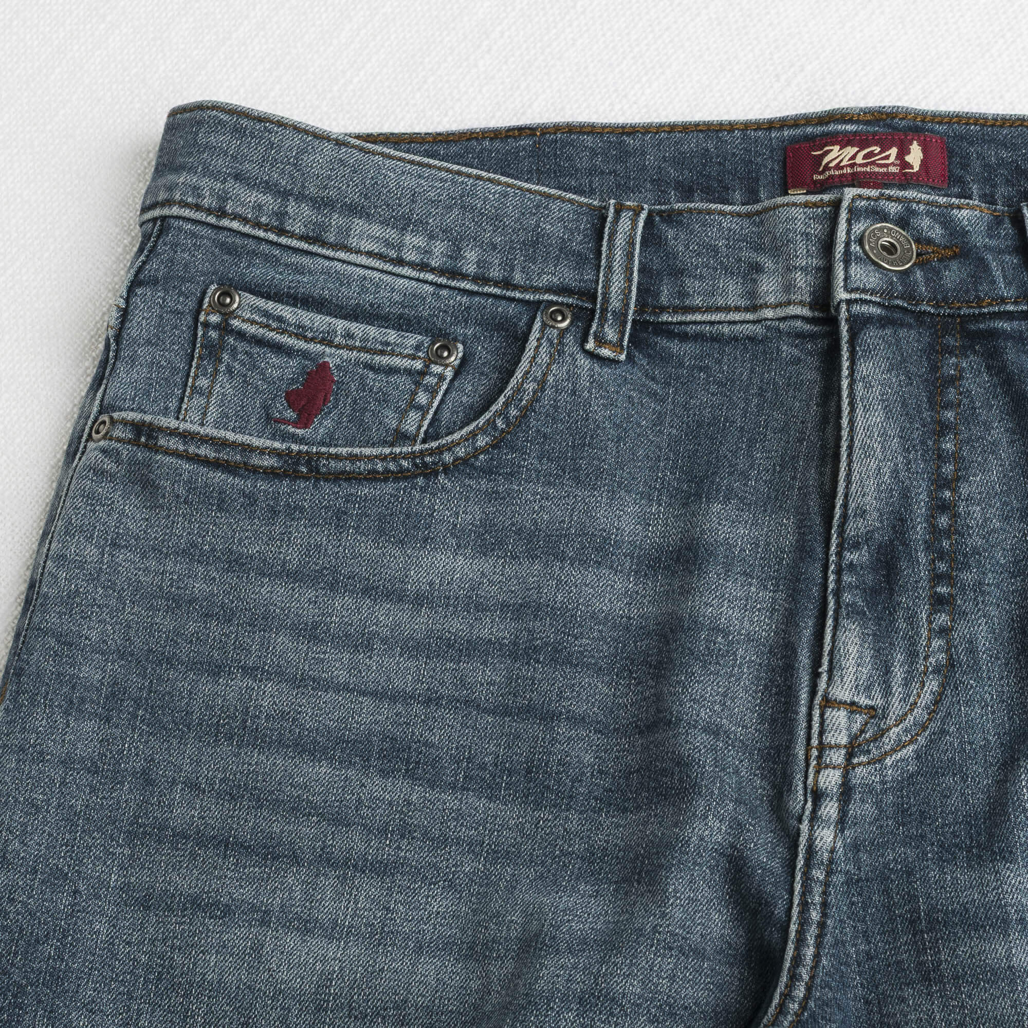 Jeans Regular Fit Blu Medio - Image 3