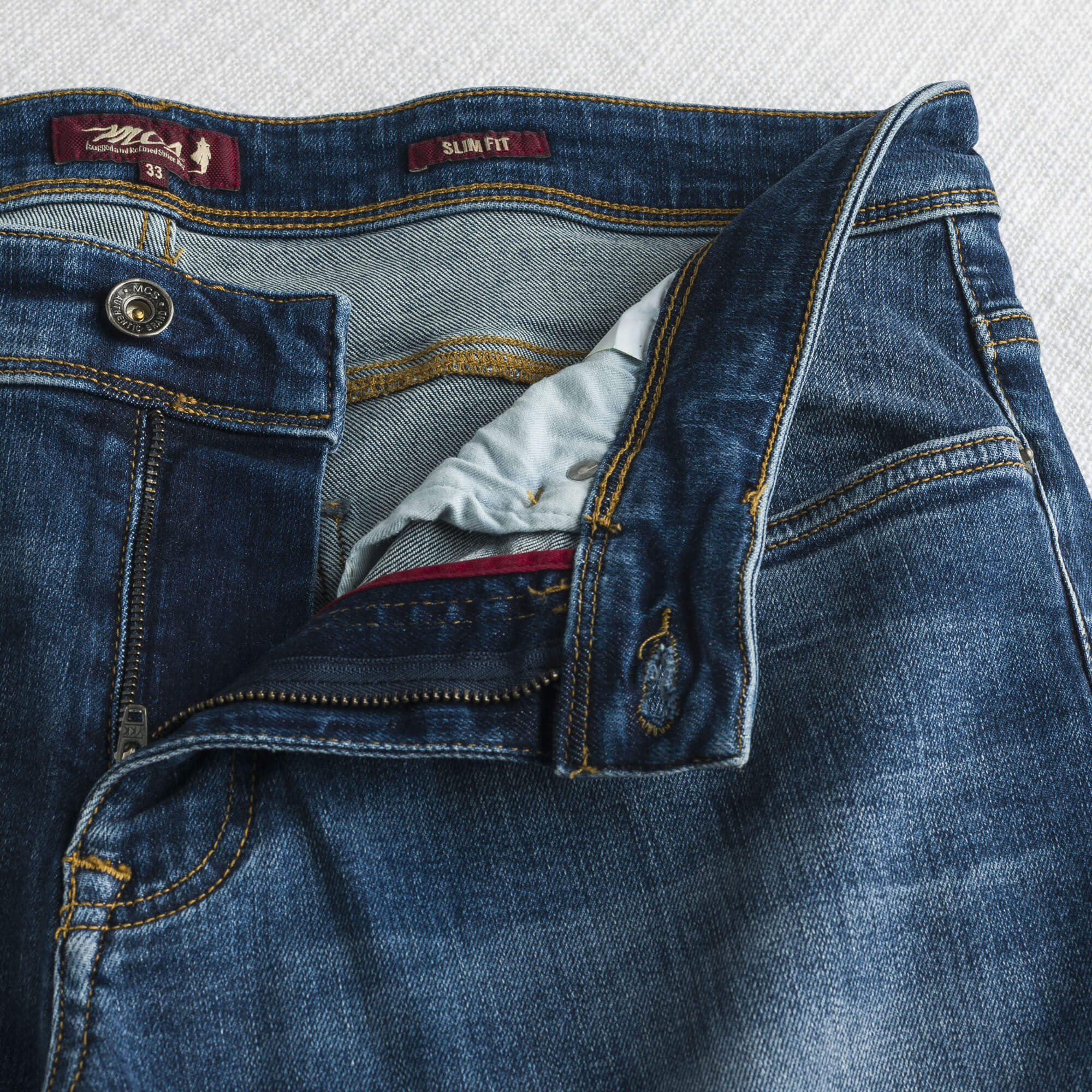Jeans Slim Fit Blu Medio - Image 4