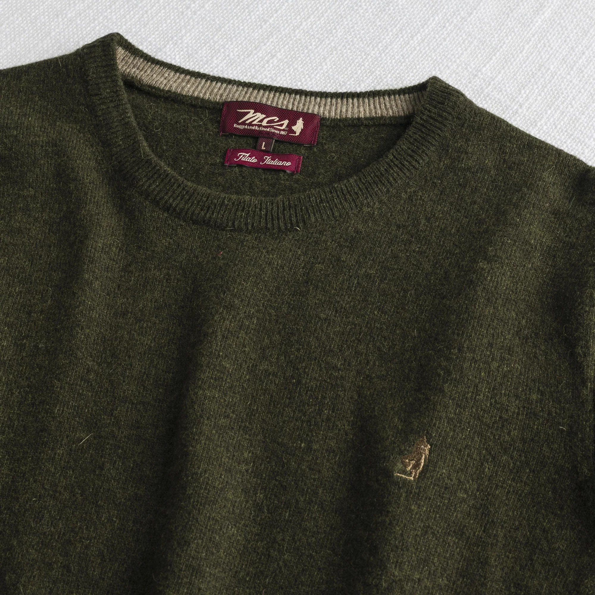Maglia Girocollo in Misto Lana - Image 30
