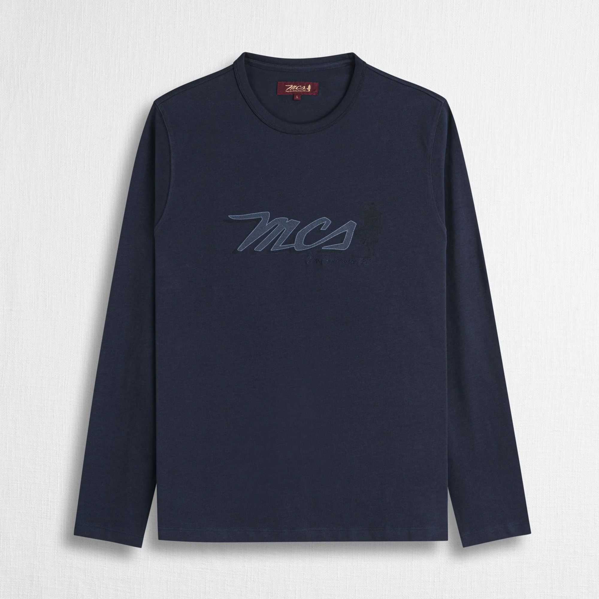 Maglietta Manica Lunga Stampata 100% Cotone