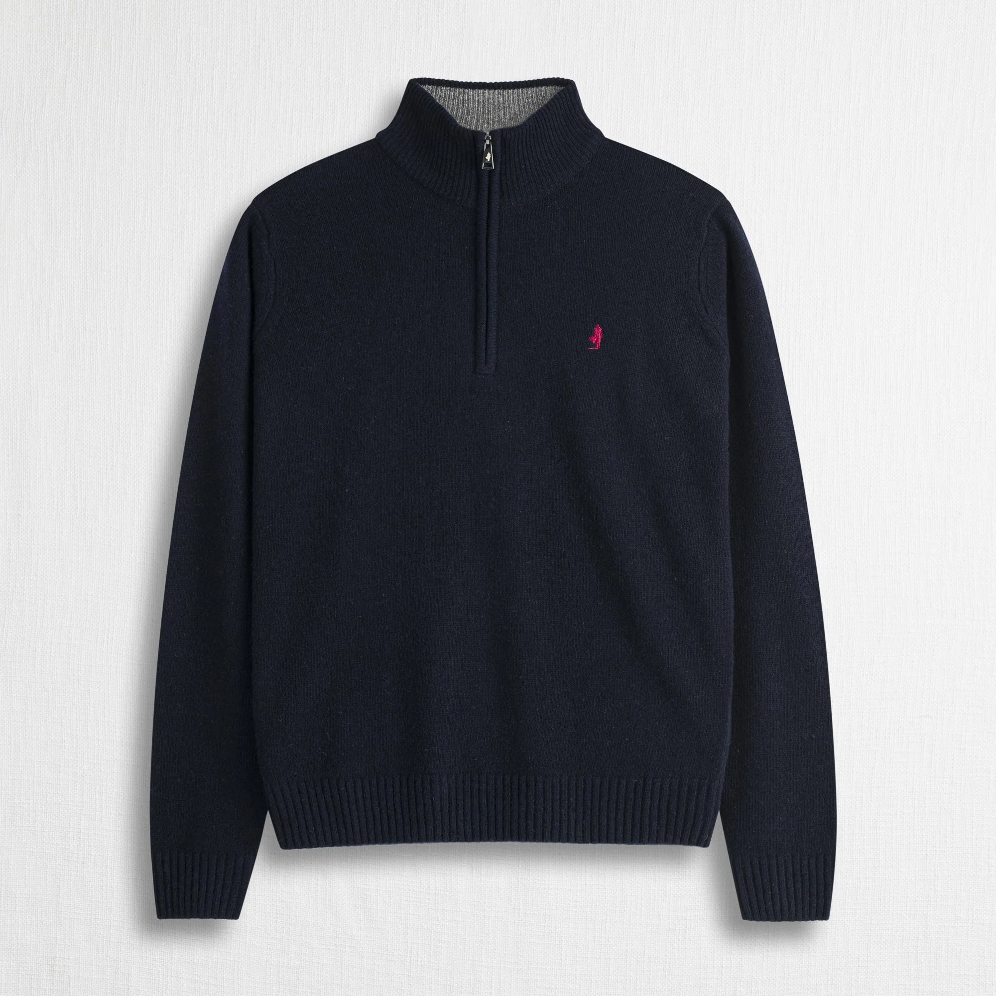Maglione Mezza Zip in Misto Lana - Image 10