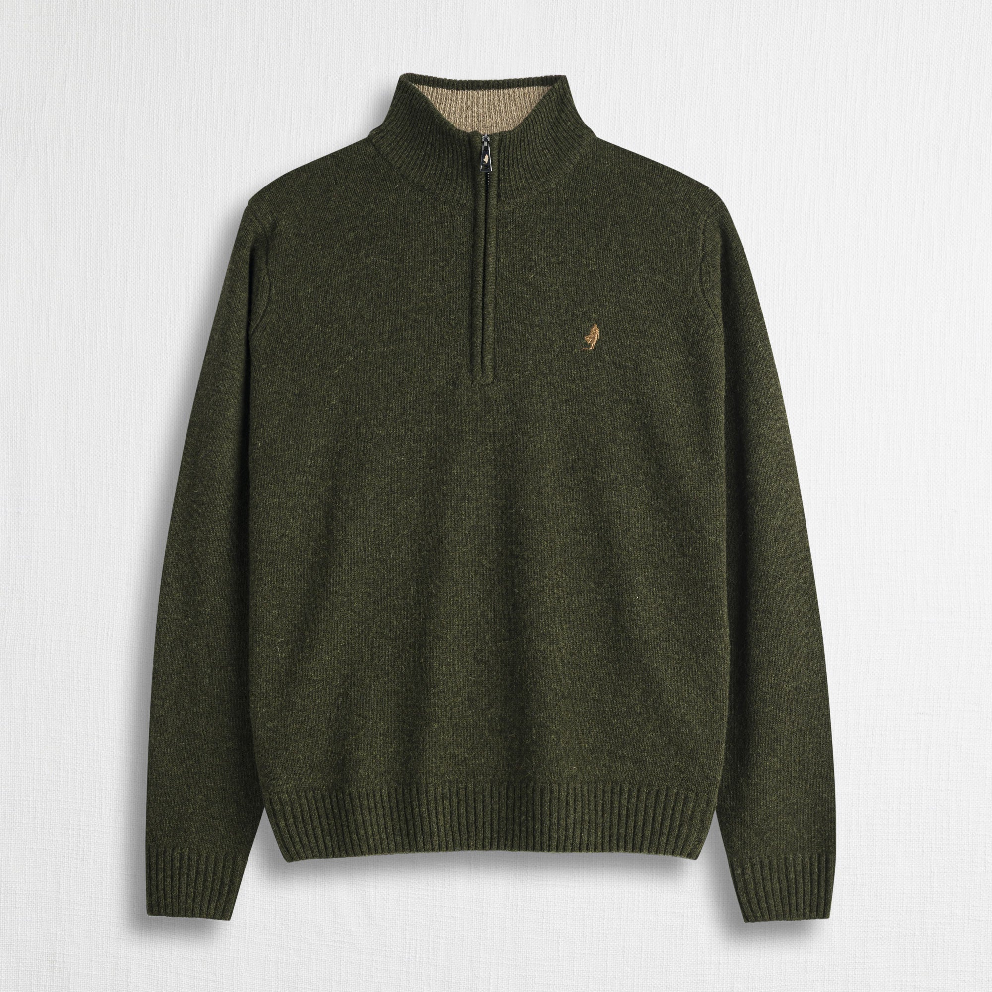 Maglione Mezza Zip in Misto Lana - Image 16
