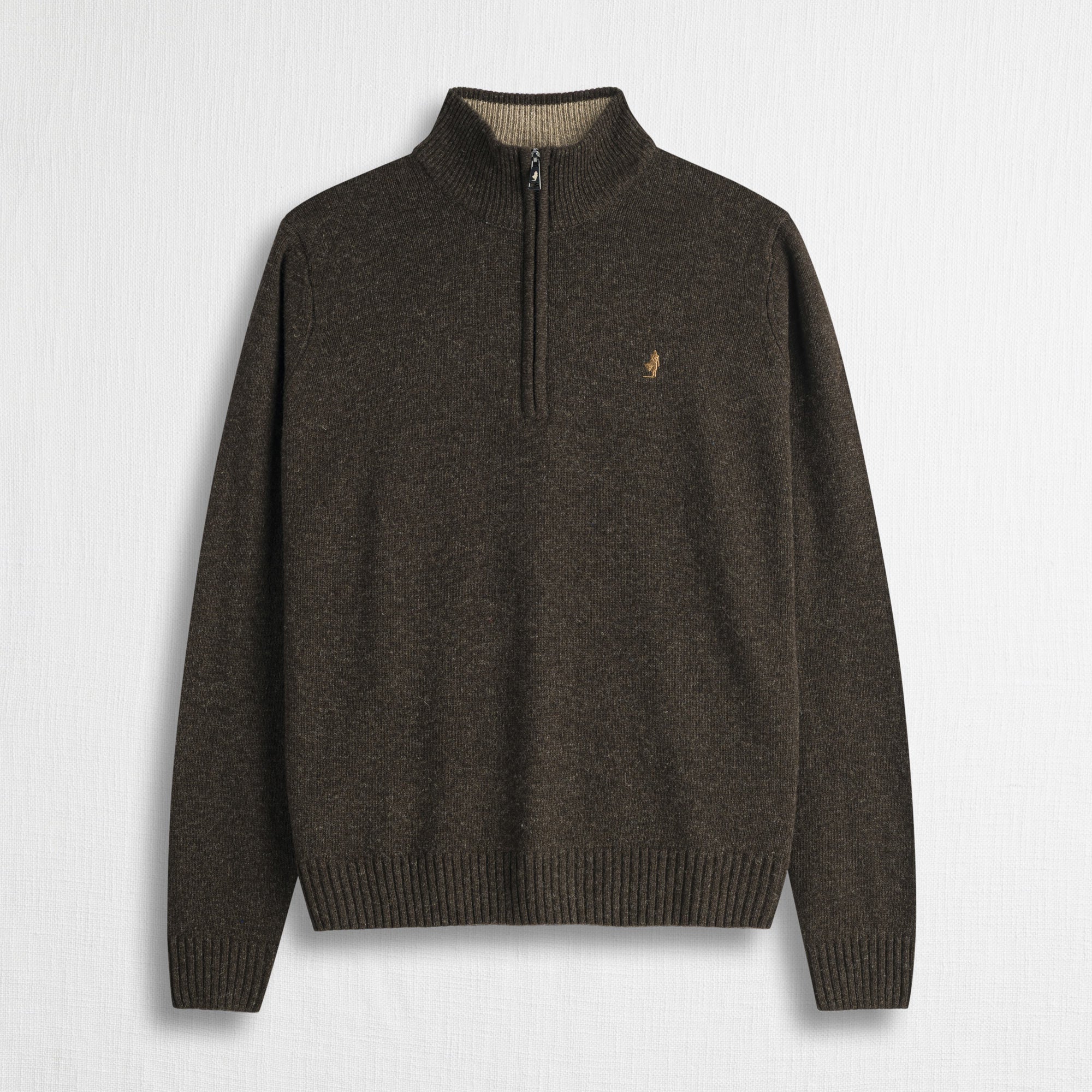 Maglione Mezza Zip in Misto Lana - Image 19