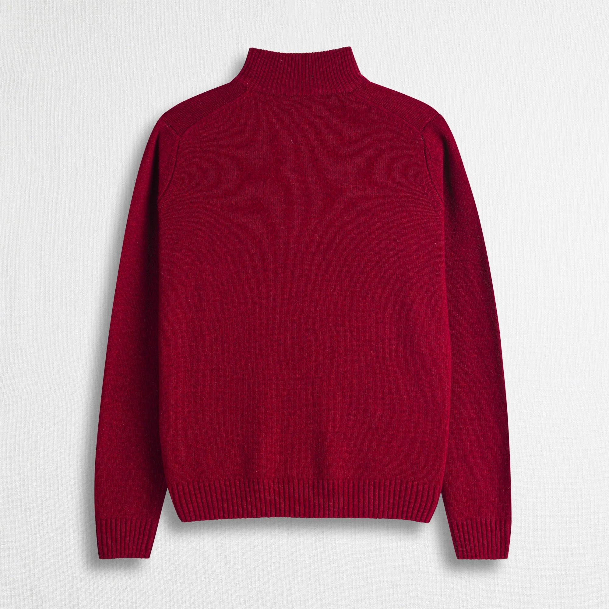 Maglione Mezza Zip in Misto Lana - Image 5