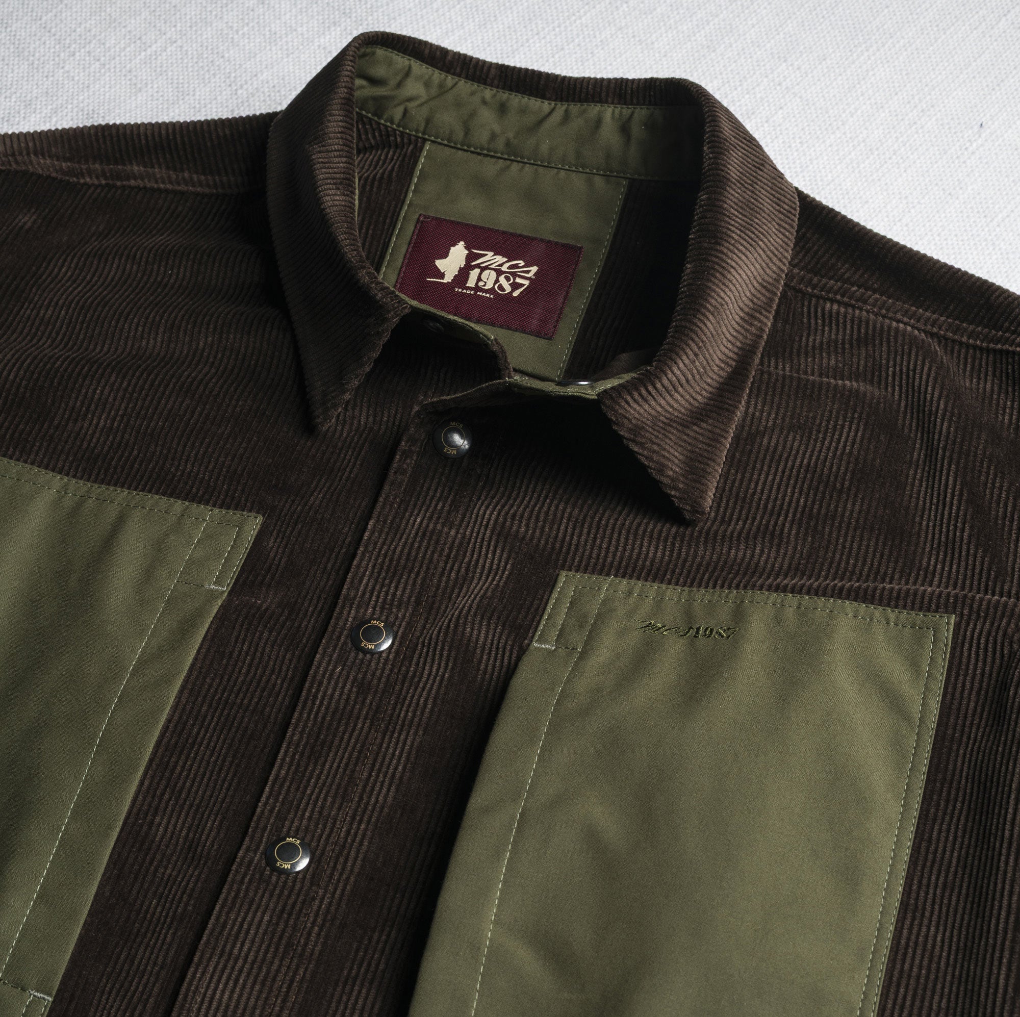 Overshirt in Velluto a Coste - Image 3