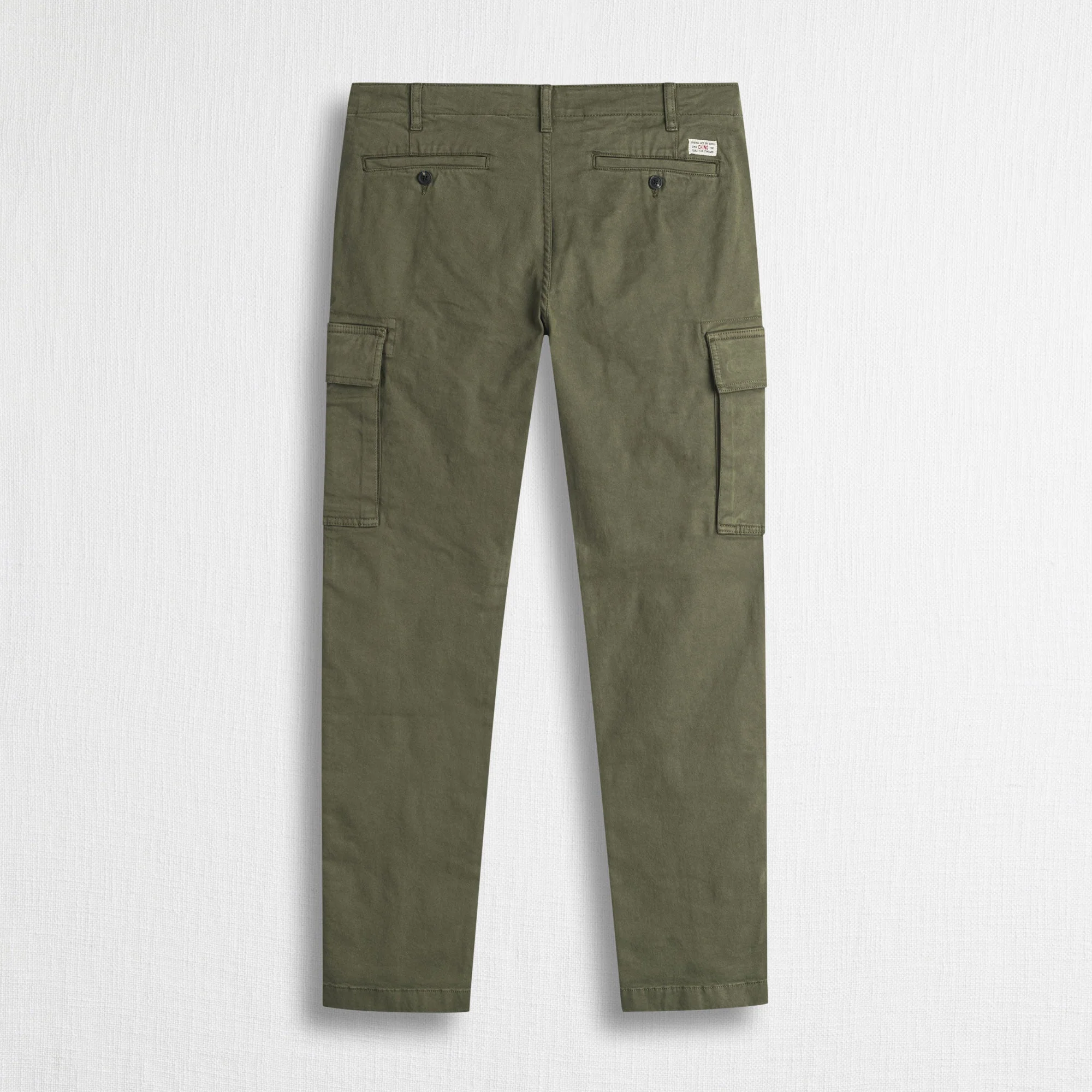 Pantalone Cargo in Gabardina Stretch Regular Fit - Image 8