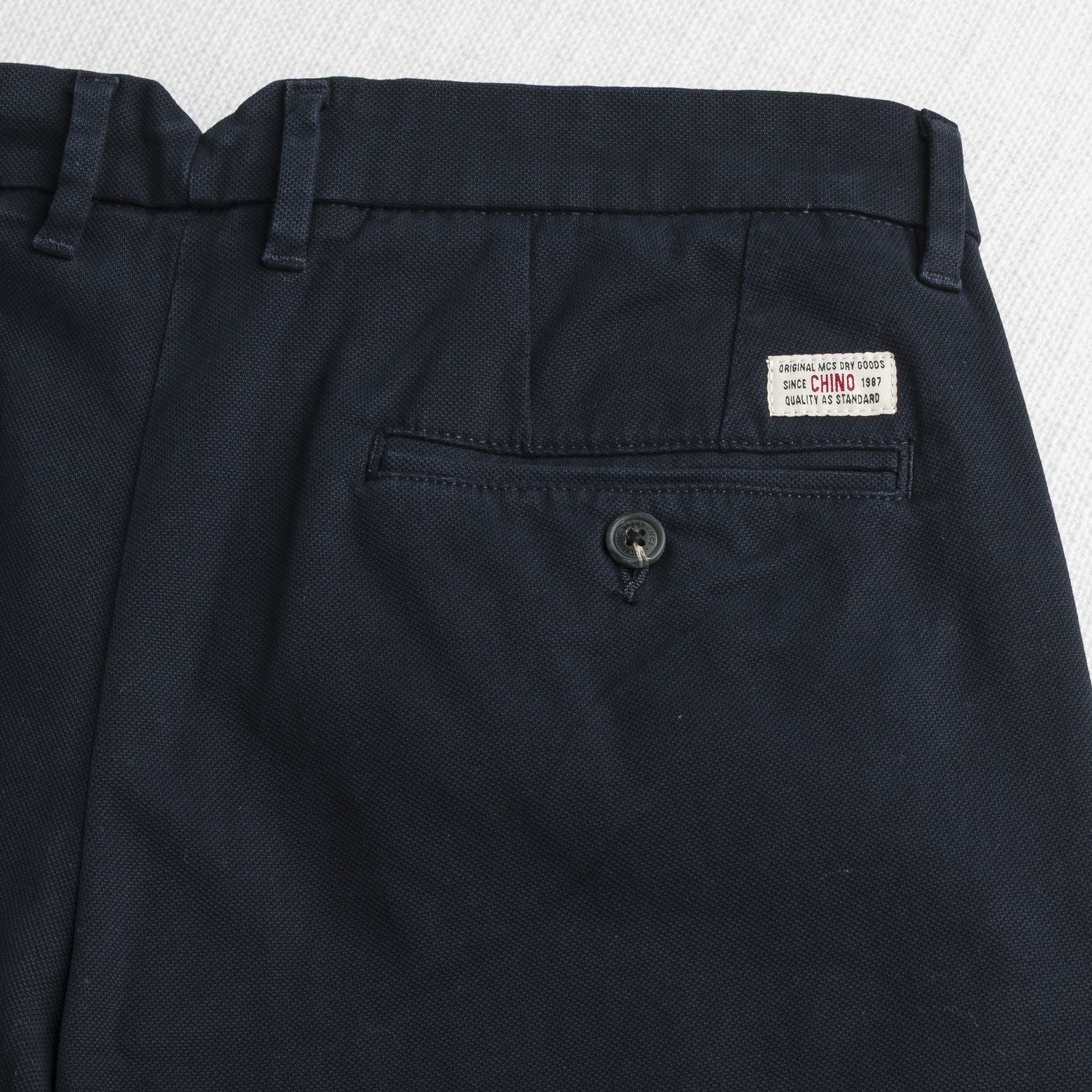 Pantalone Chino in Dobby Stretch Slim Fit - Image 10