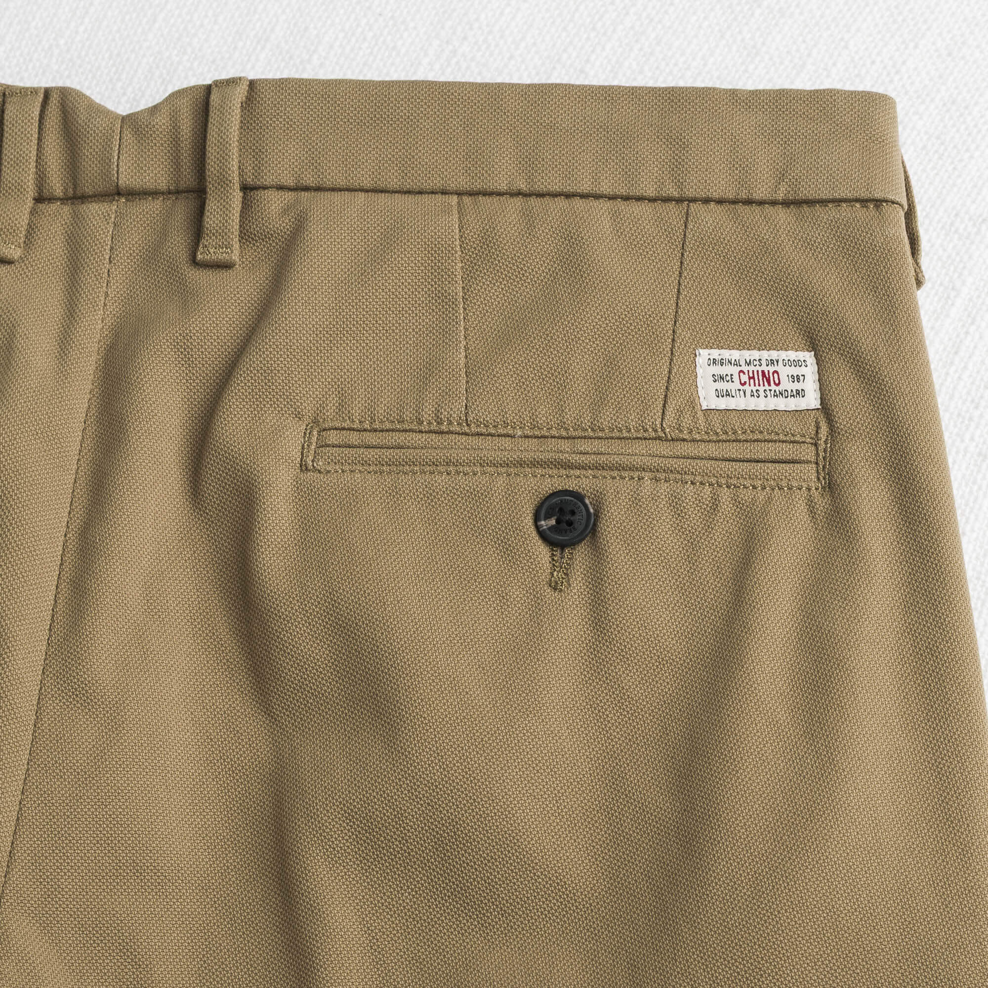 Pantalone Chino in Dobby Stretch Slim Fit - Image 5