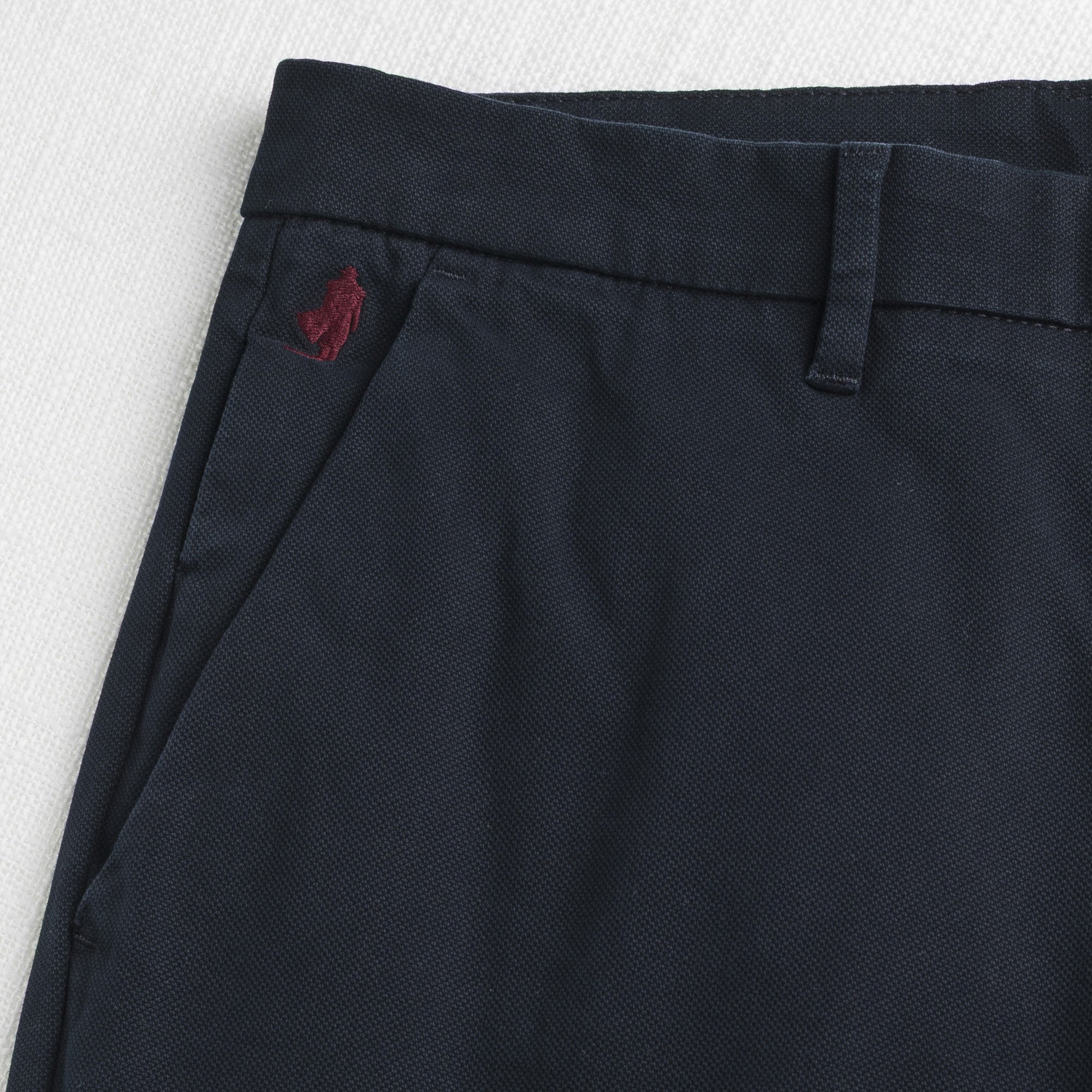 Pantalone Chino in Dobby Stretch Slim Fit - Image 8