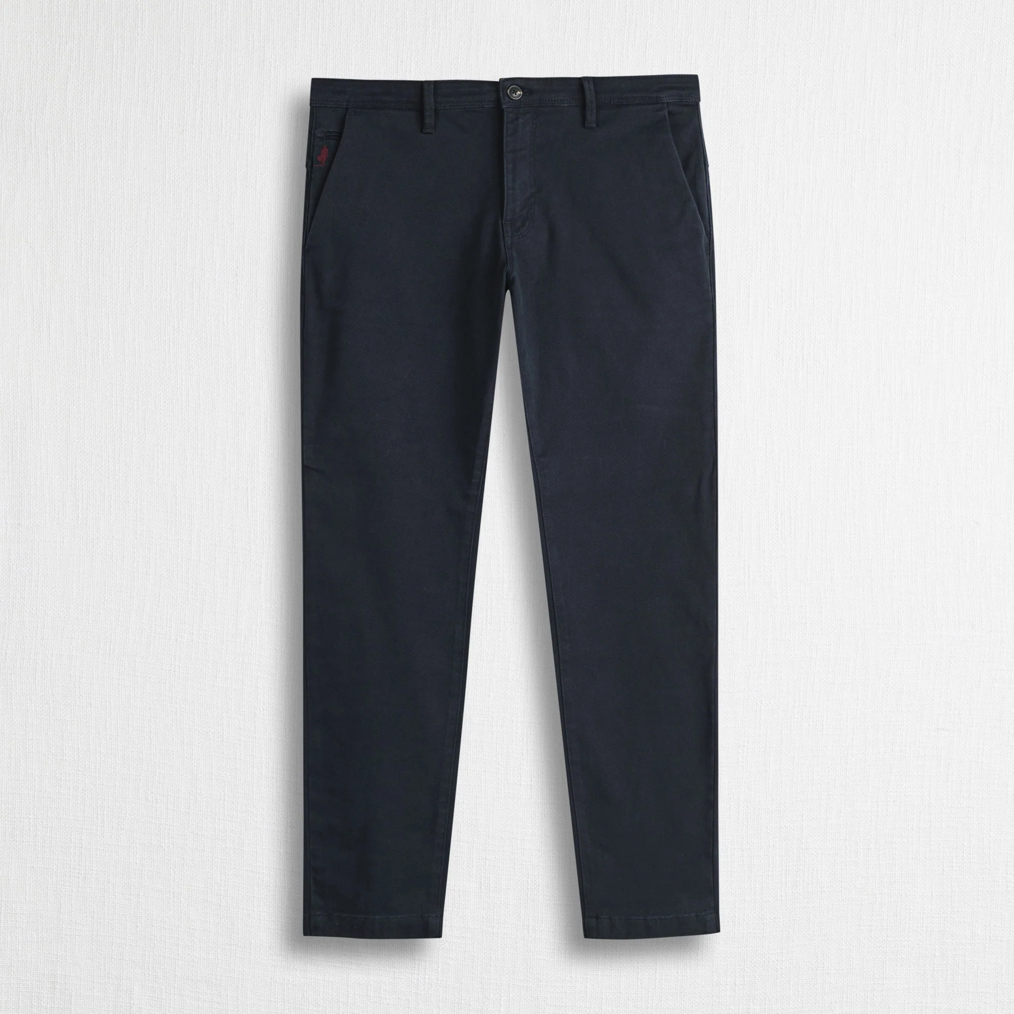 Pantalone Chino in Drill Stretch Slim Fit