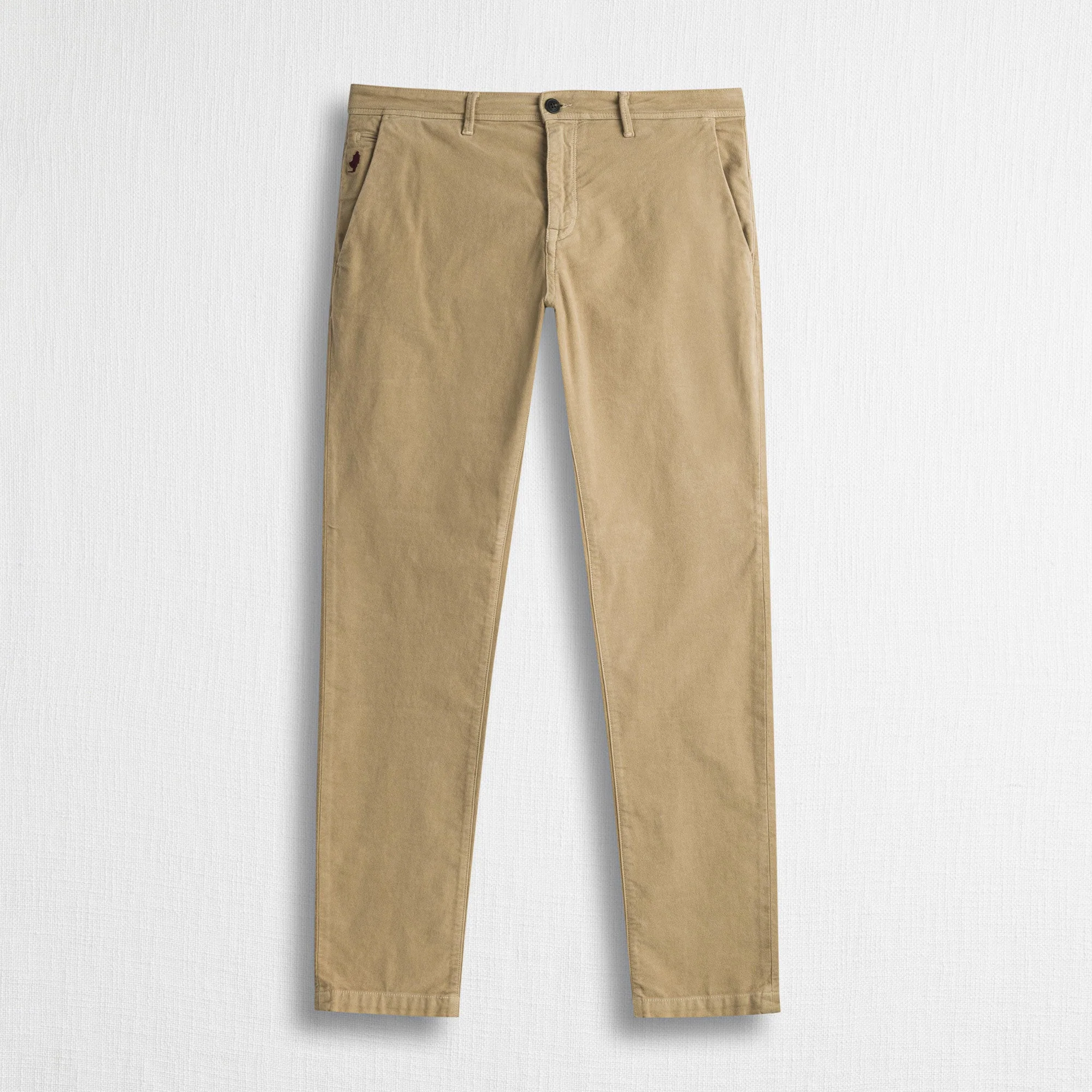 Pantalone Chino in Fustagno Stretch Slim Fit