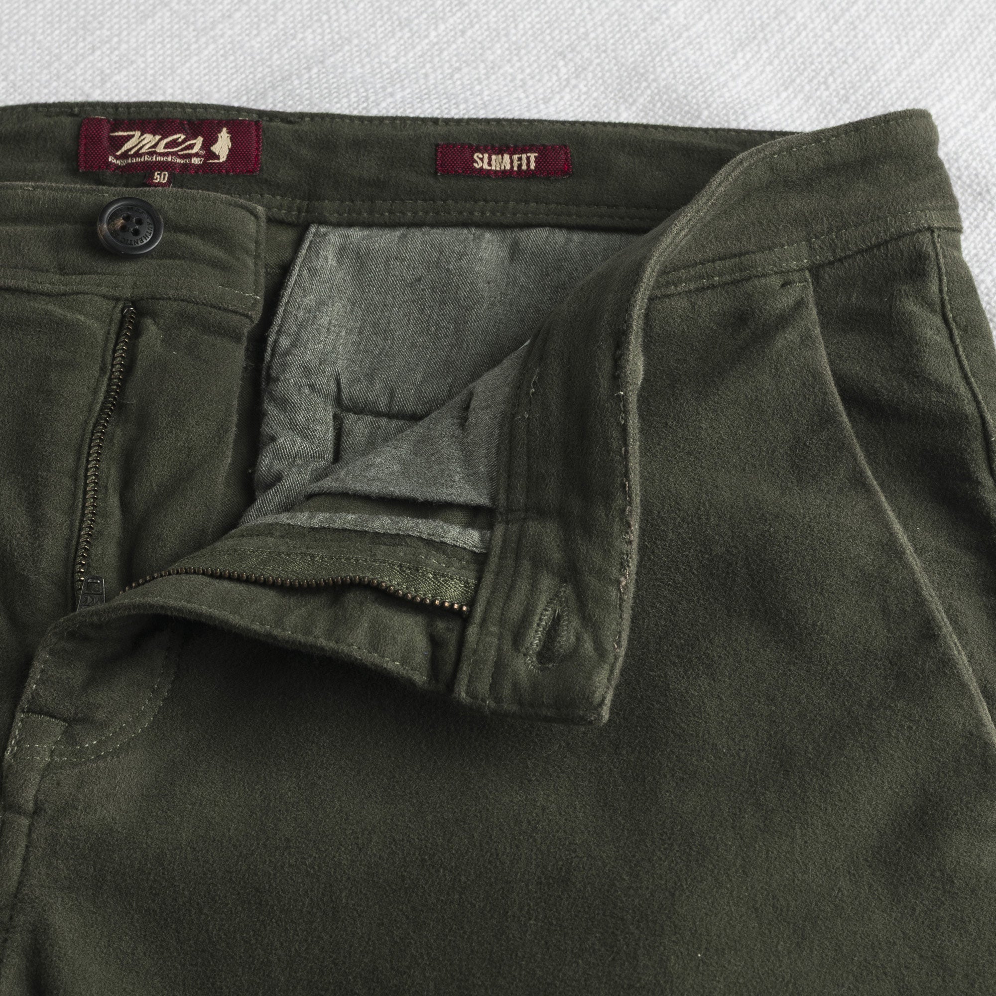Pantalone Chino in Fustagno Stretch Slim Fit - Image 14