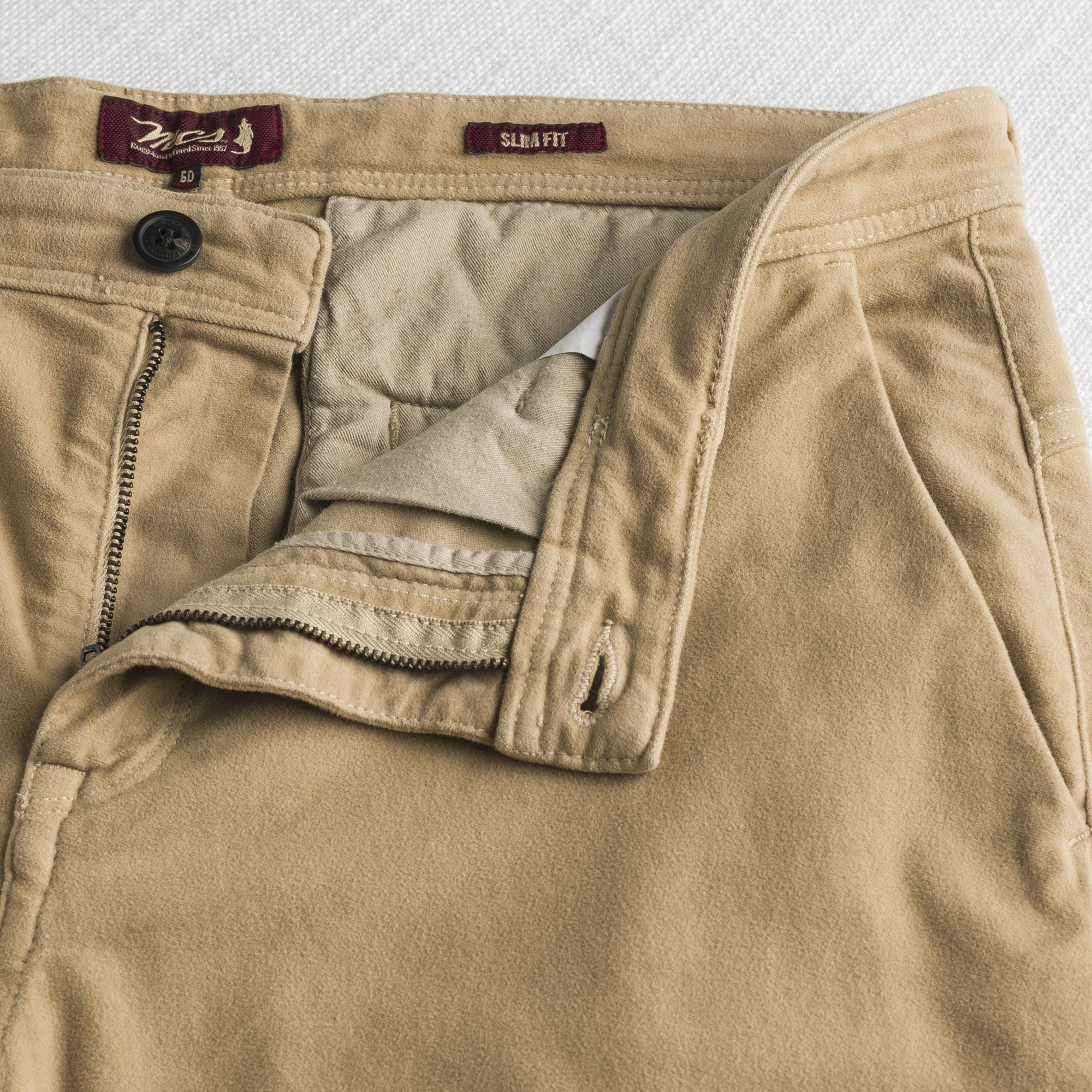Pantalone Chino in Fustagno Stretch Slim Fit - Image 4