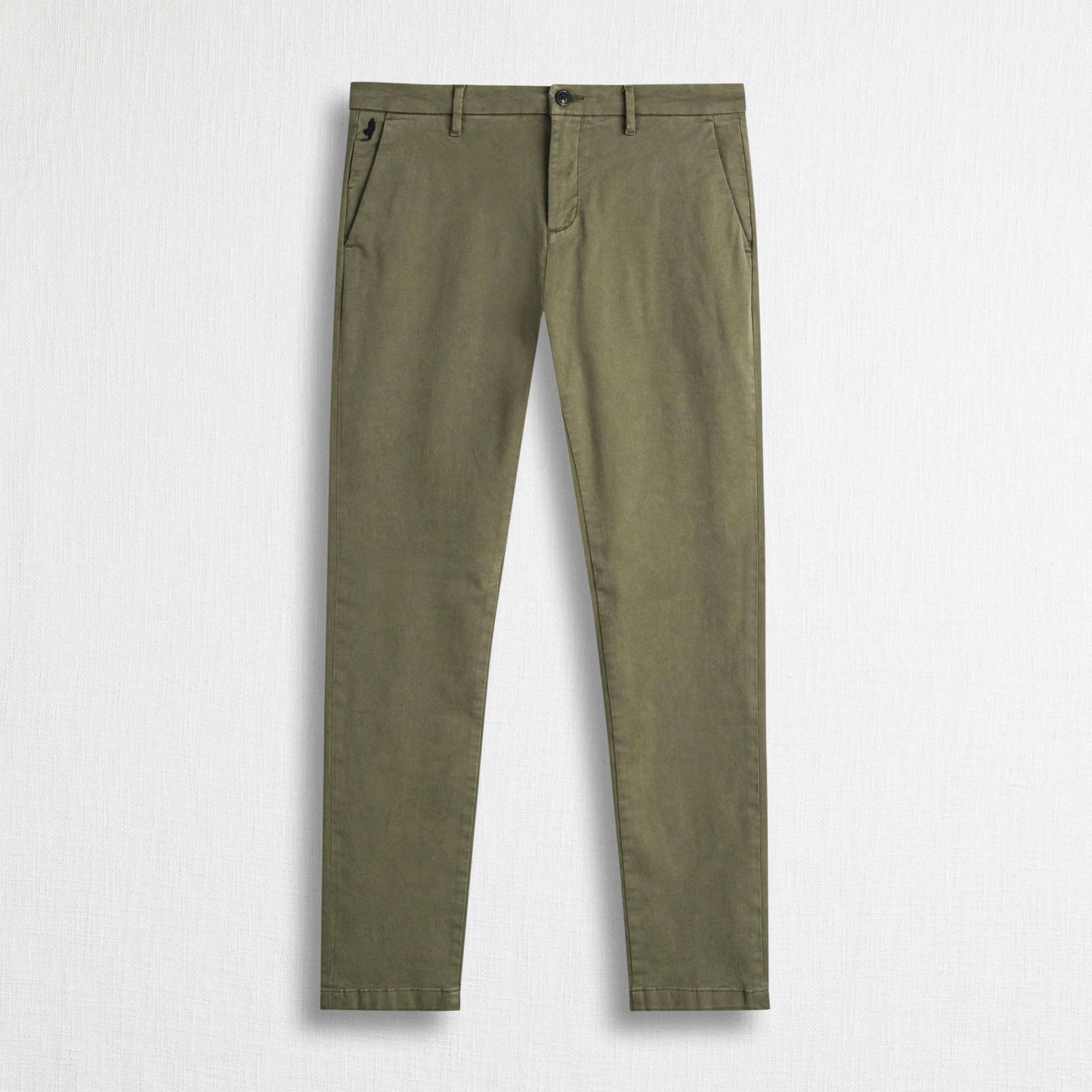 Pantalone Chino in Gabardina Stretch Slim Fit - Image 11