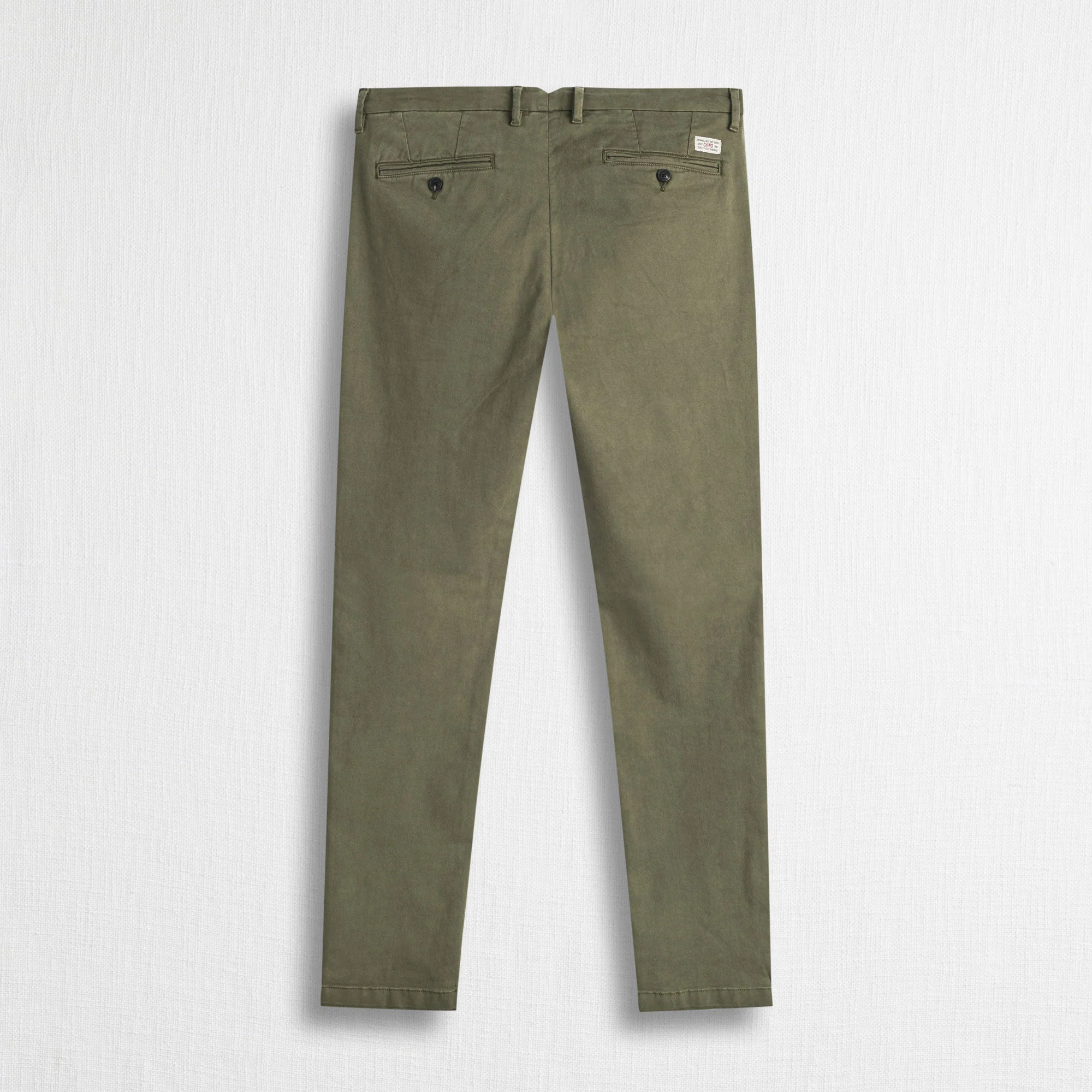 Pantalone Chino in Gabardina Stretch Slim Fit - Image 12