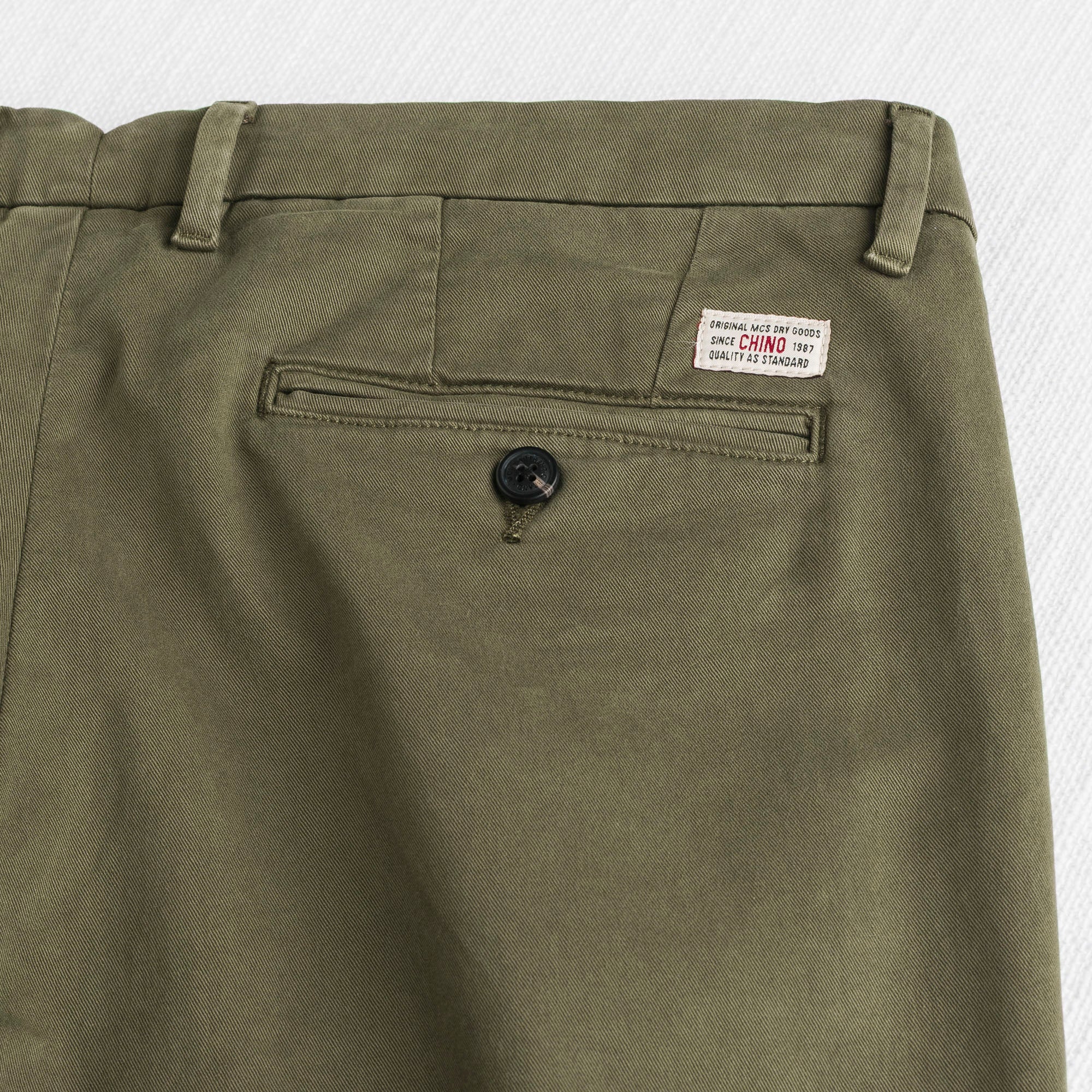 Pantalone Chino in Gabardina Stretch Slim Fit - Image 14