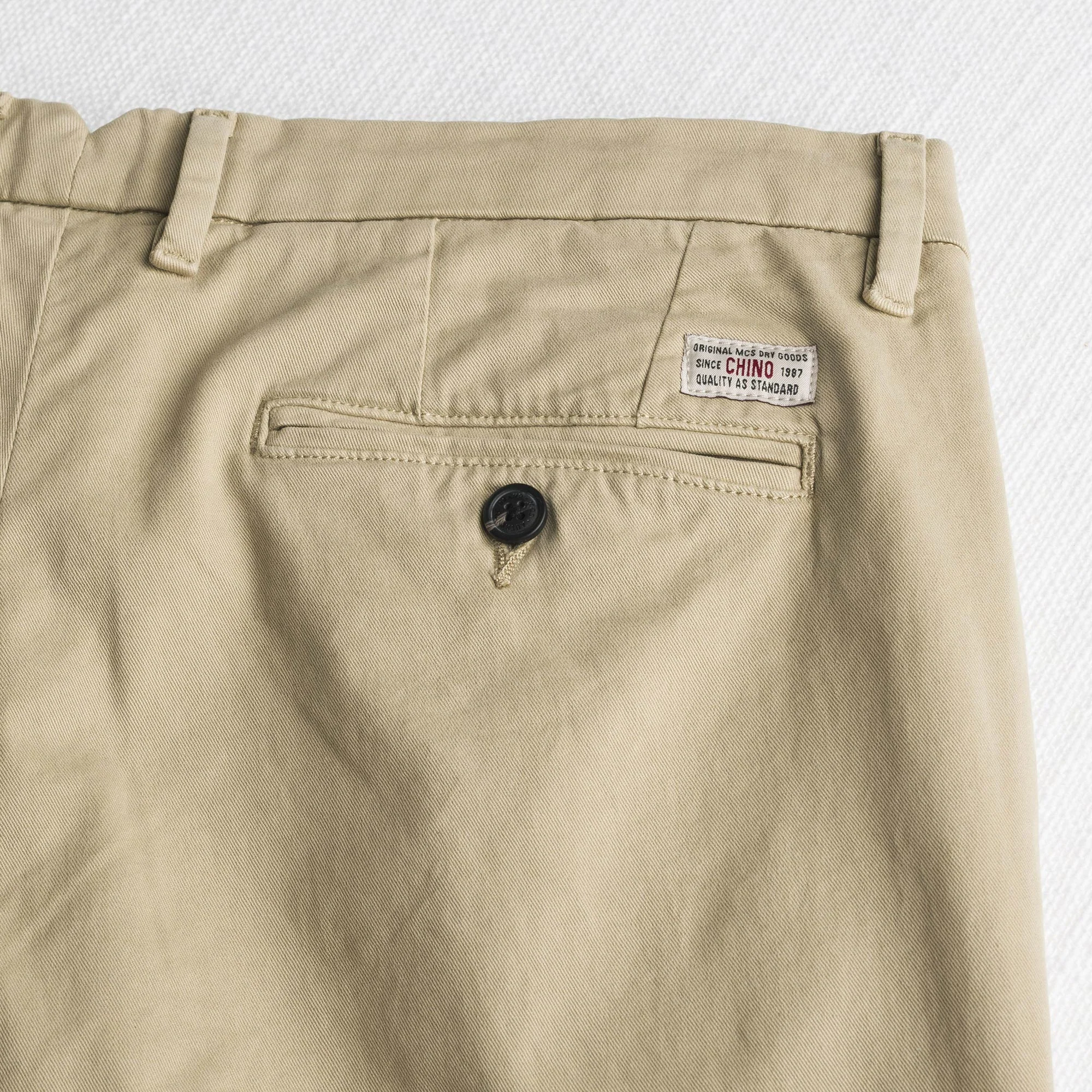 Pantalone Chino in Gabardina Stretch Slim Fit - Image 5