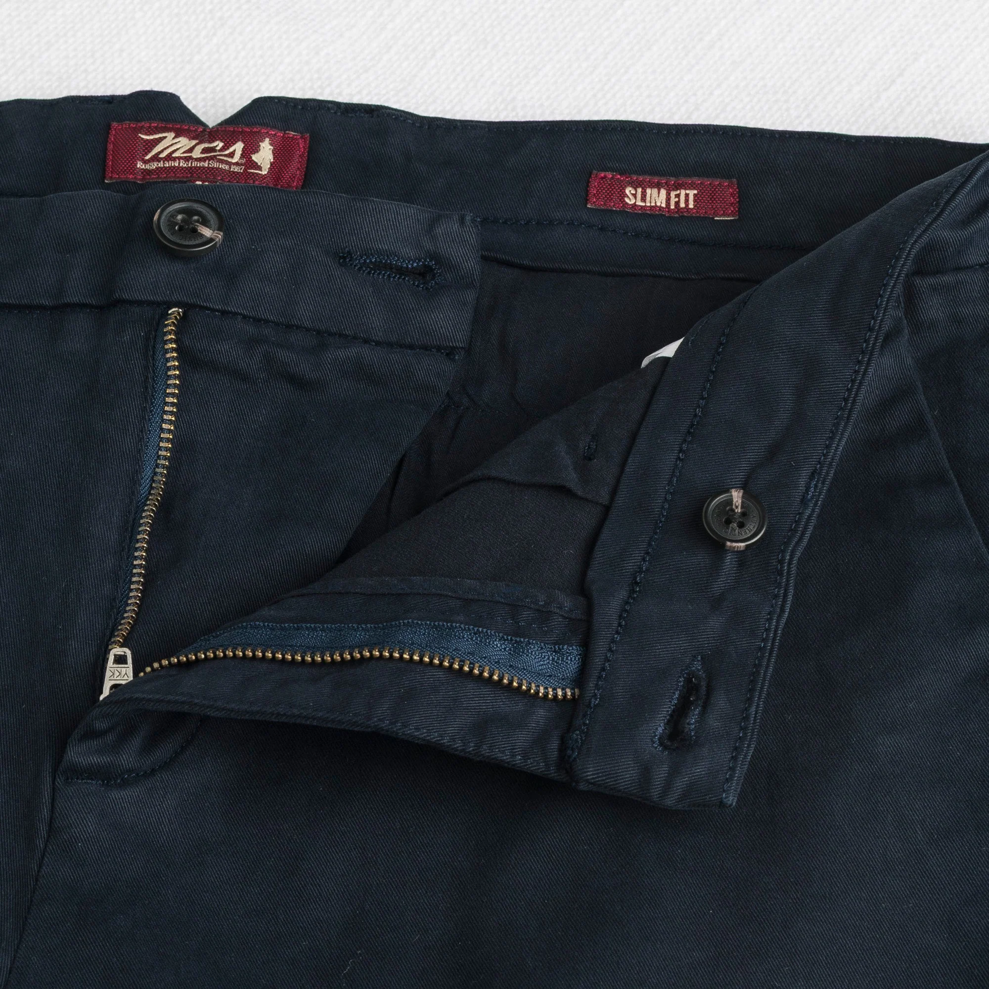 Pantalone Chino in Gabardina Stretch Slim Fit - Image 9