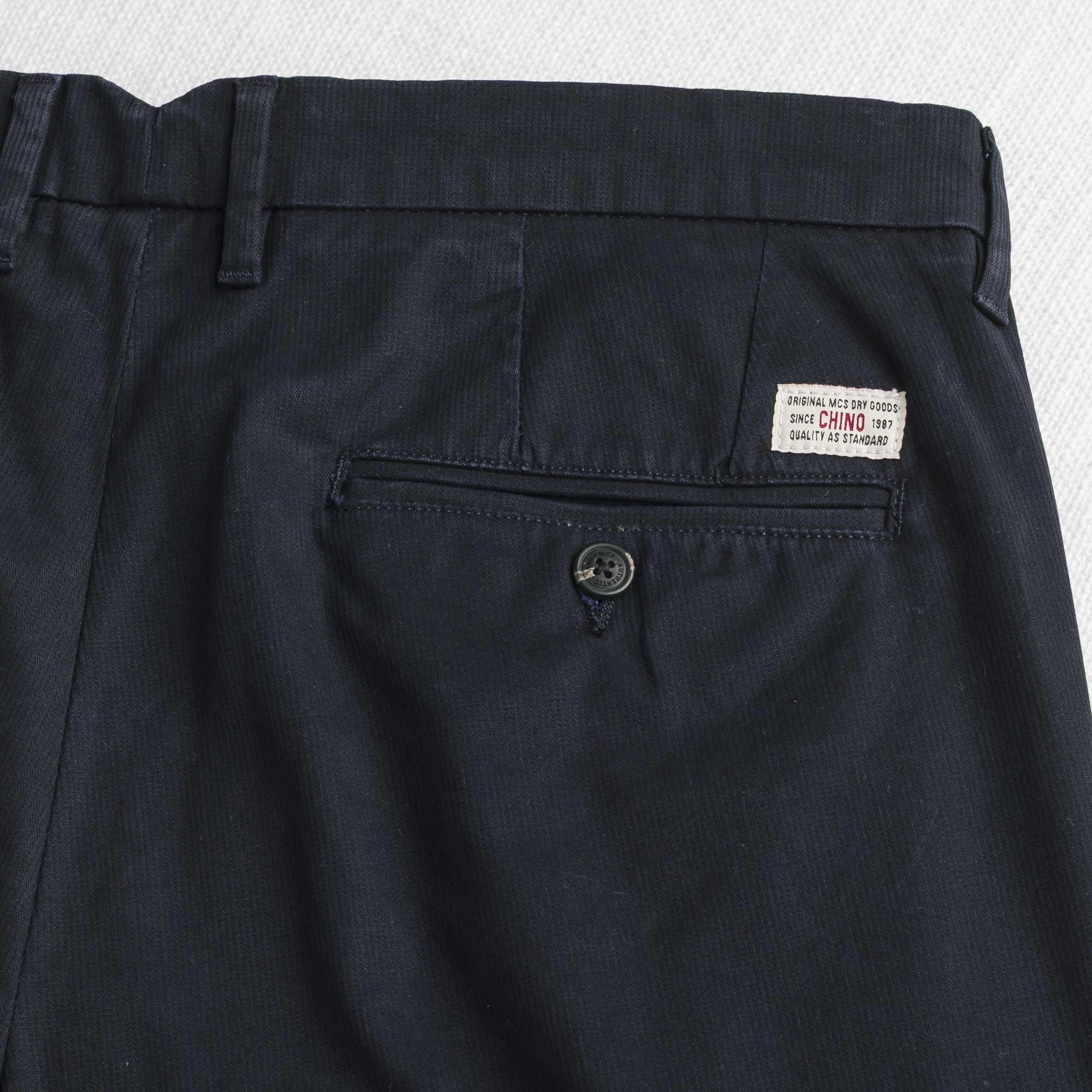 Pantalone Chino in Piquet Stretch Slim Fit - Image 10