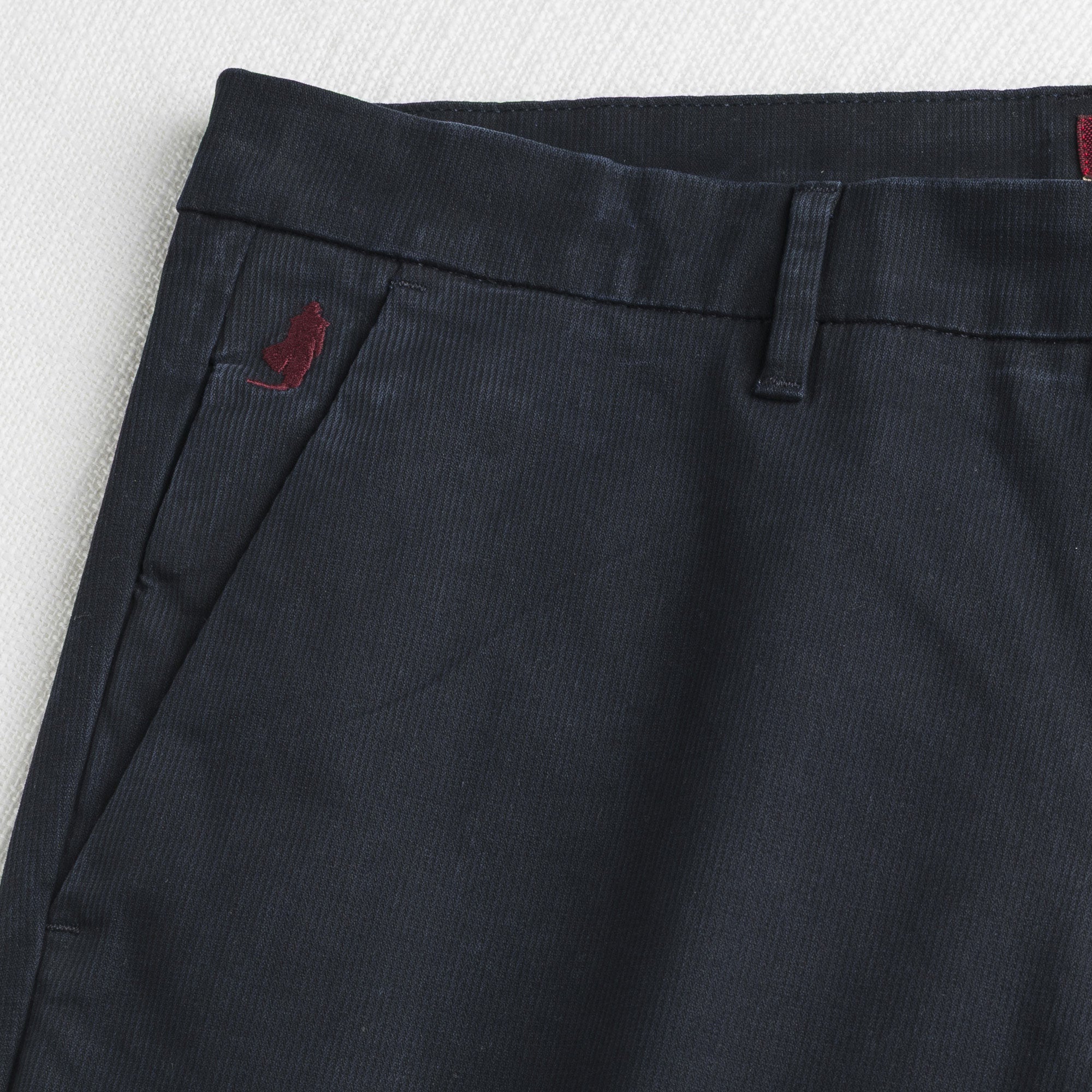 Pantalone Chino in Piquet Stretch Slim Fit - Image 8