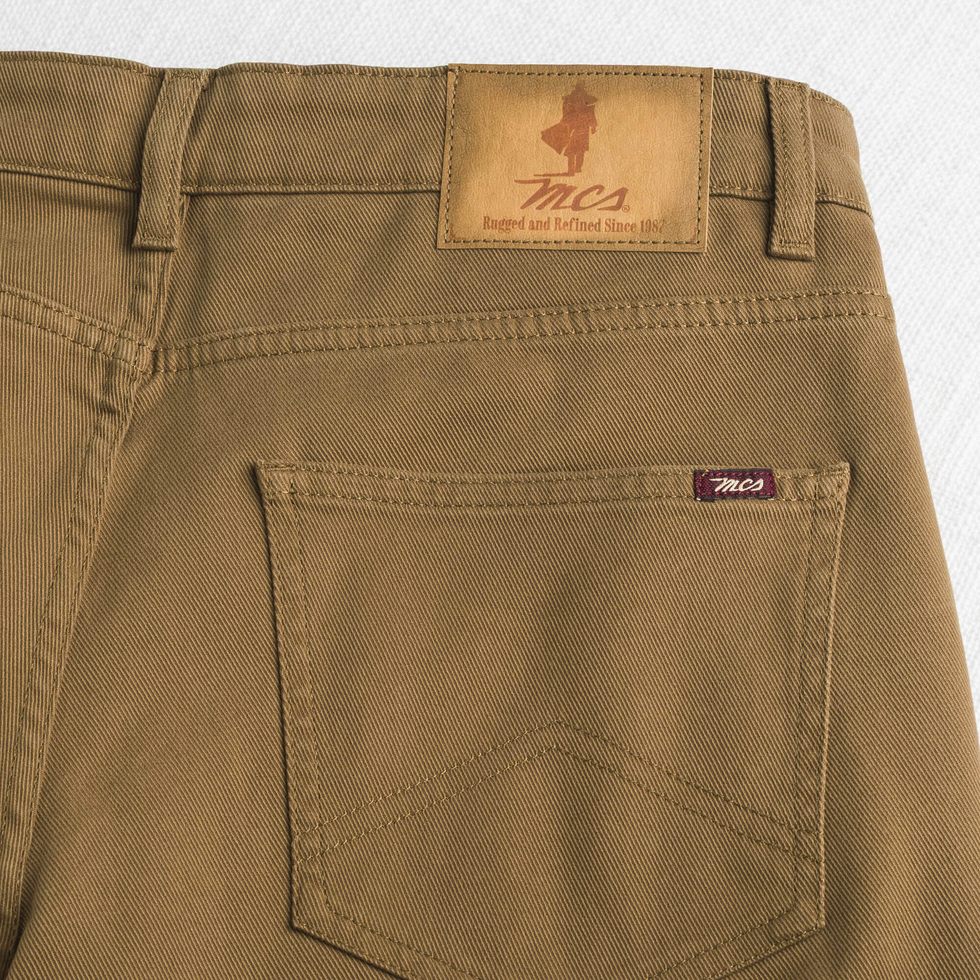Pantalone Cinque Tasche in Drill Stretch Slim Fit - Image 5
