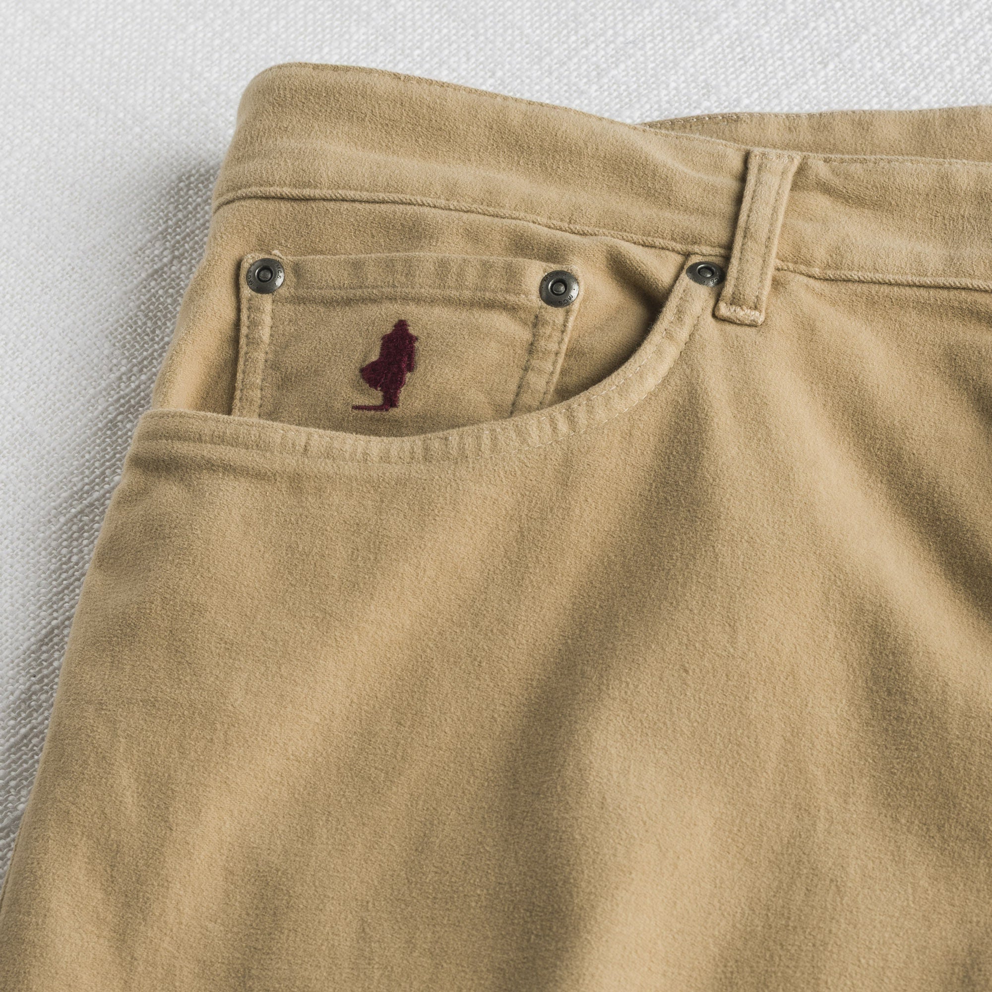 Pantalone Cinque Tasche in Fustagno Stretch Regular Fit - Image 3