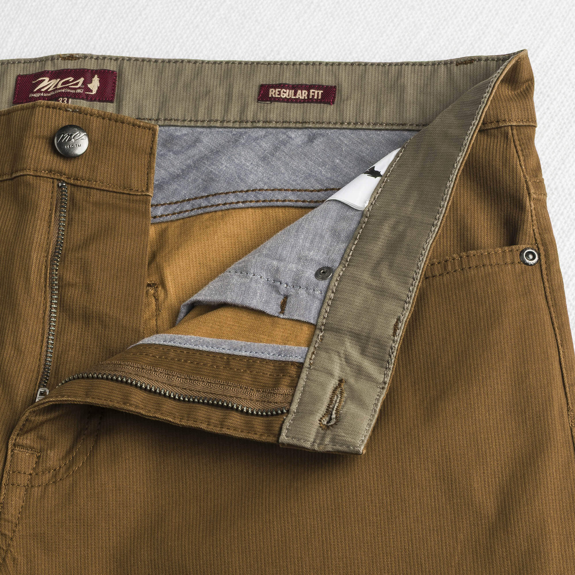Pantalone Cinque Tasche in Piquet Stretch Regular Fit - Image 14
