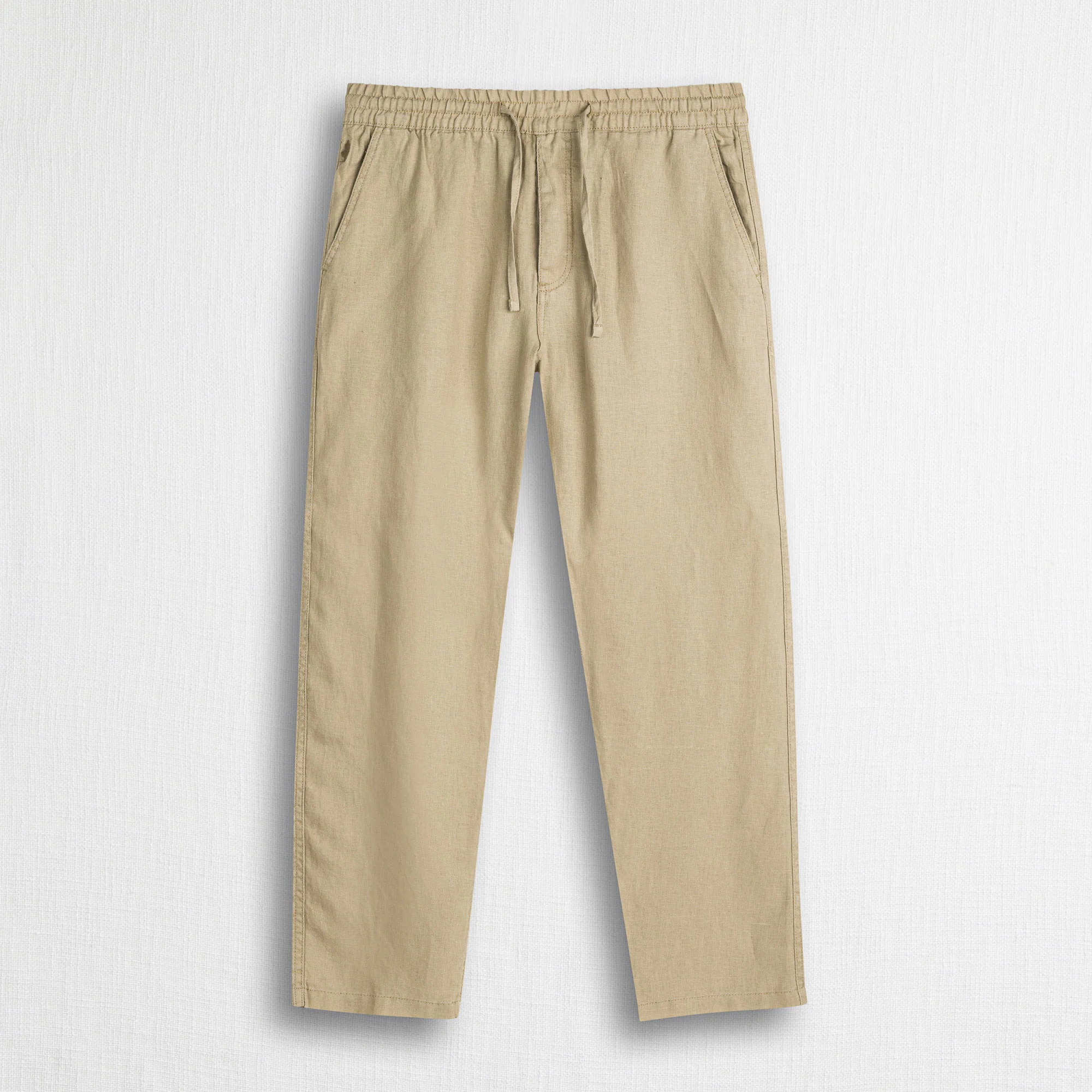 Pantaloni joggers estivi in lino - Khaky