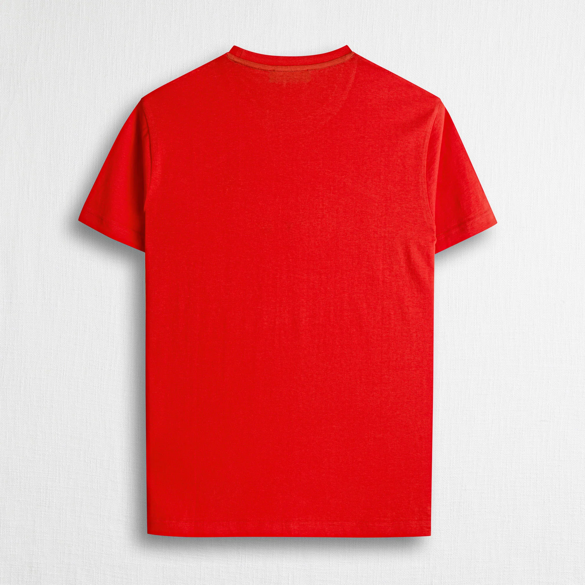 T-shirt 100% cotone Strike Wash con stampa punto cuore - Spice Orange - Image 2